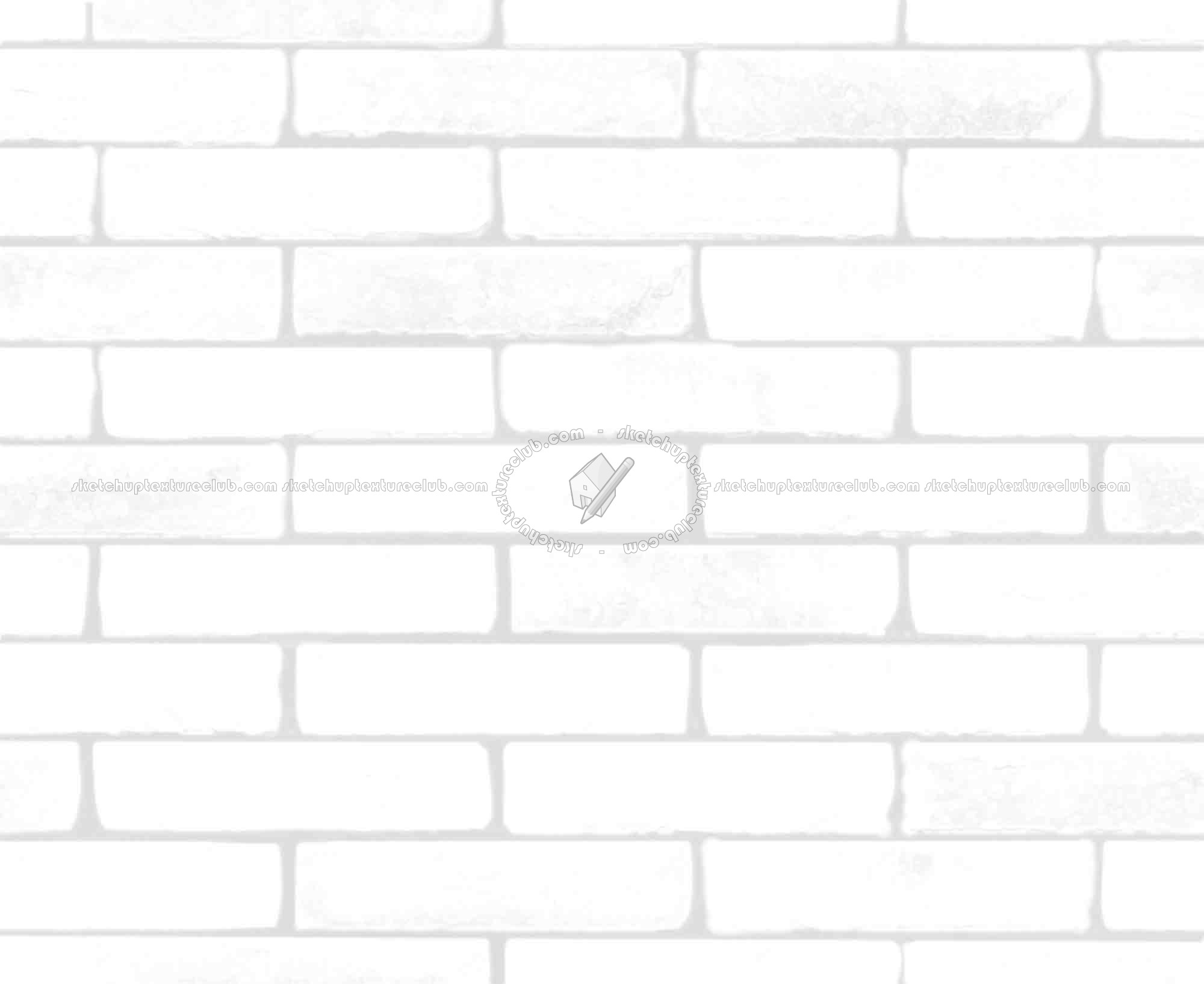 Textures   -   ARCHITECTURE   -   BRICKS   -   Facing Bricks   -   Rustic  - Rustic bricks texture seamless 00193 - Ambient occlusion
