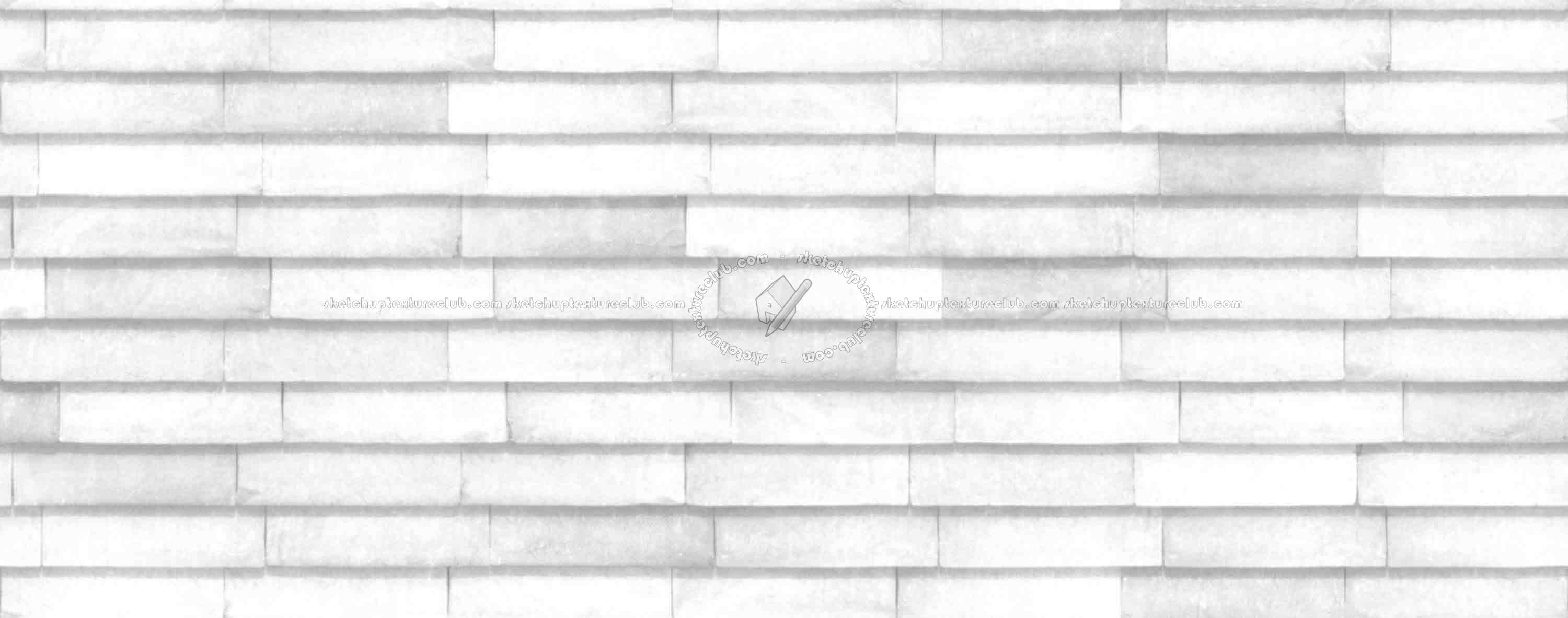 Textures   -   ARCHITECTURE   -   WALLS TILE OUTSIDE  - Wall cladding bricks PBR texture seamless 21720 - Ambient occlusion