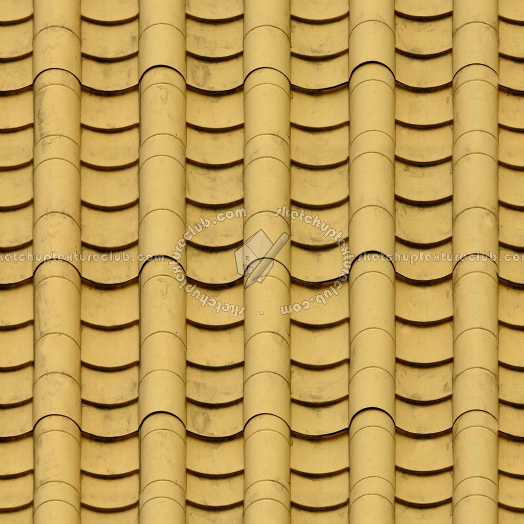 Textures   -   ARCHITECTURE   -   ROOFINGS   -   Clay roofs  - Clay roof texture seamless 19585 (seamless)