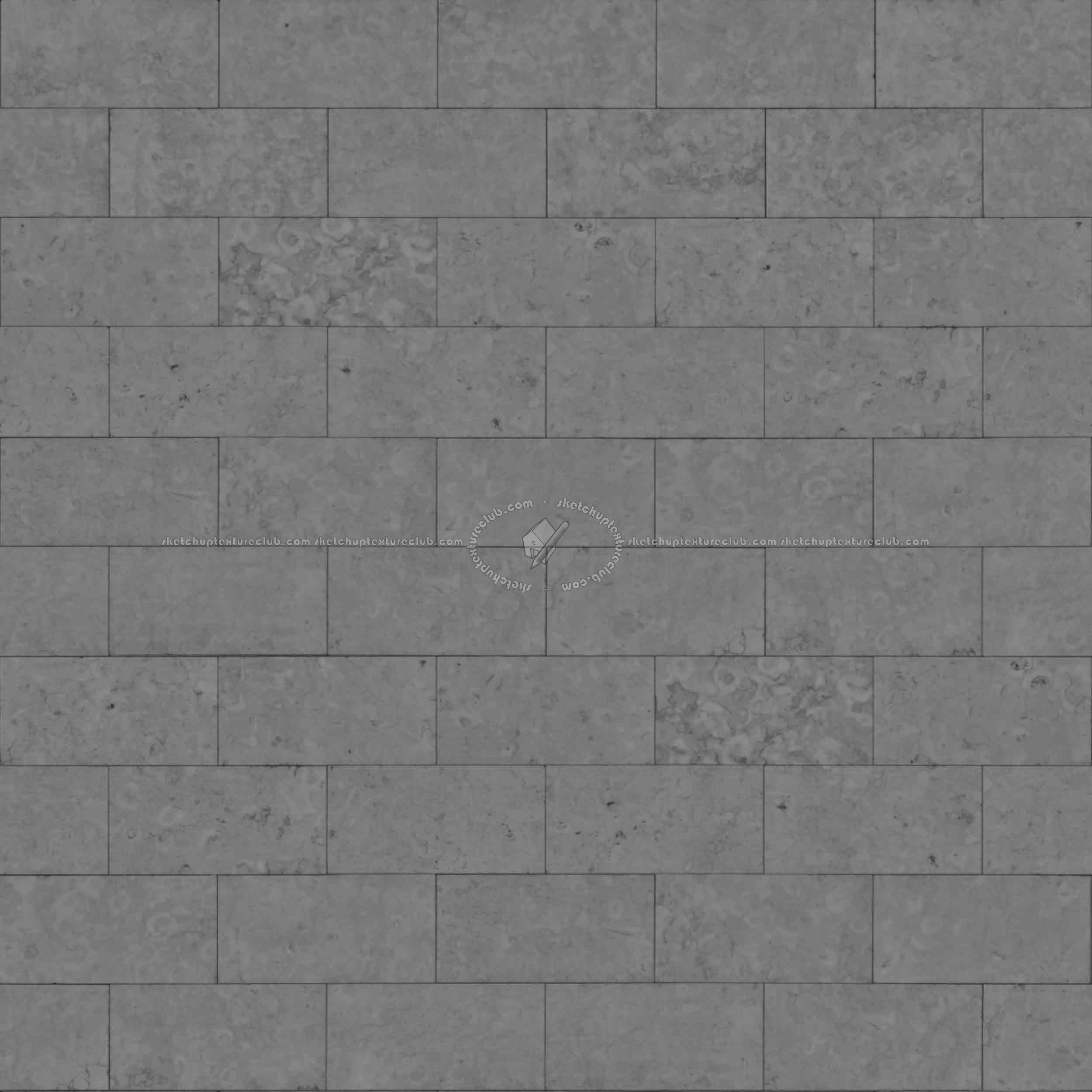 Textures   -   ARCHITECTURE   -   PAVING OUTDOOR   -   Pavers stone   -   Blocks regular  - Portland paver stone PBR texture seamles 22048 - Displacement