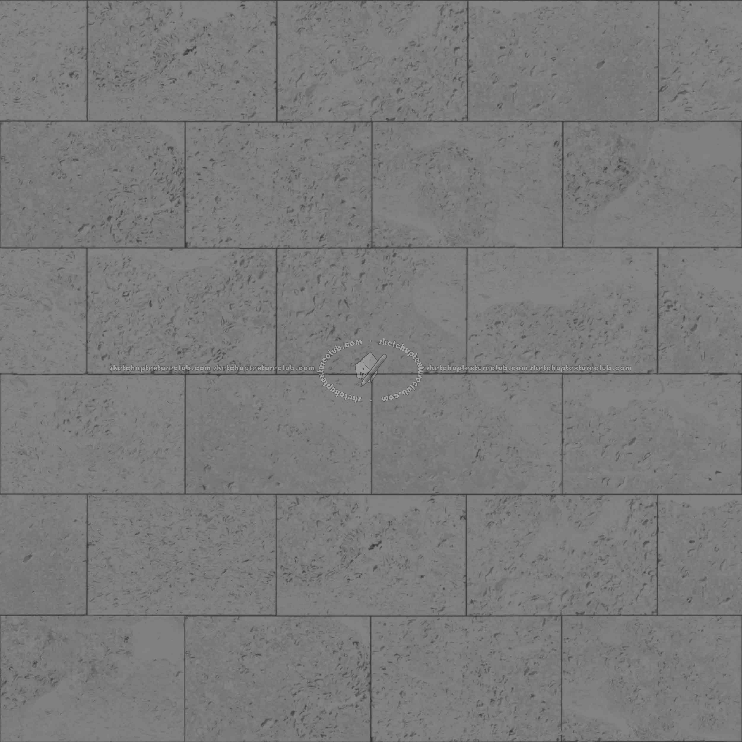 Textures   -   ARCHITECTURE   -   PAVING OUTDOOR   -   Pavers stone   -   Blocks regular  - Portland paver stone PBR texture seamless 22049 - Displacement