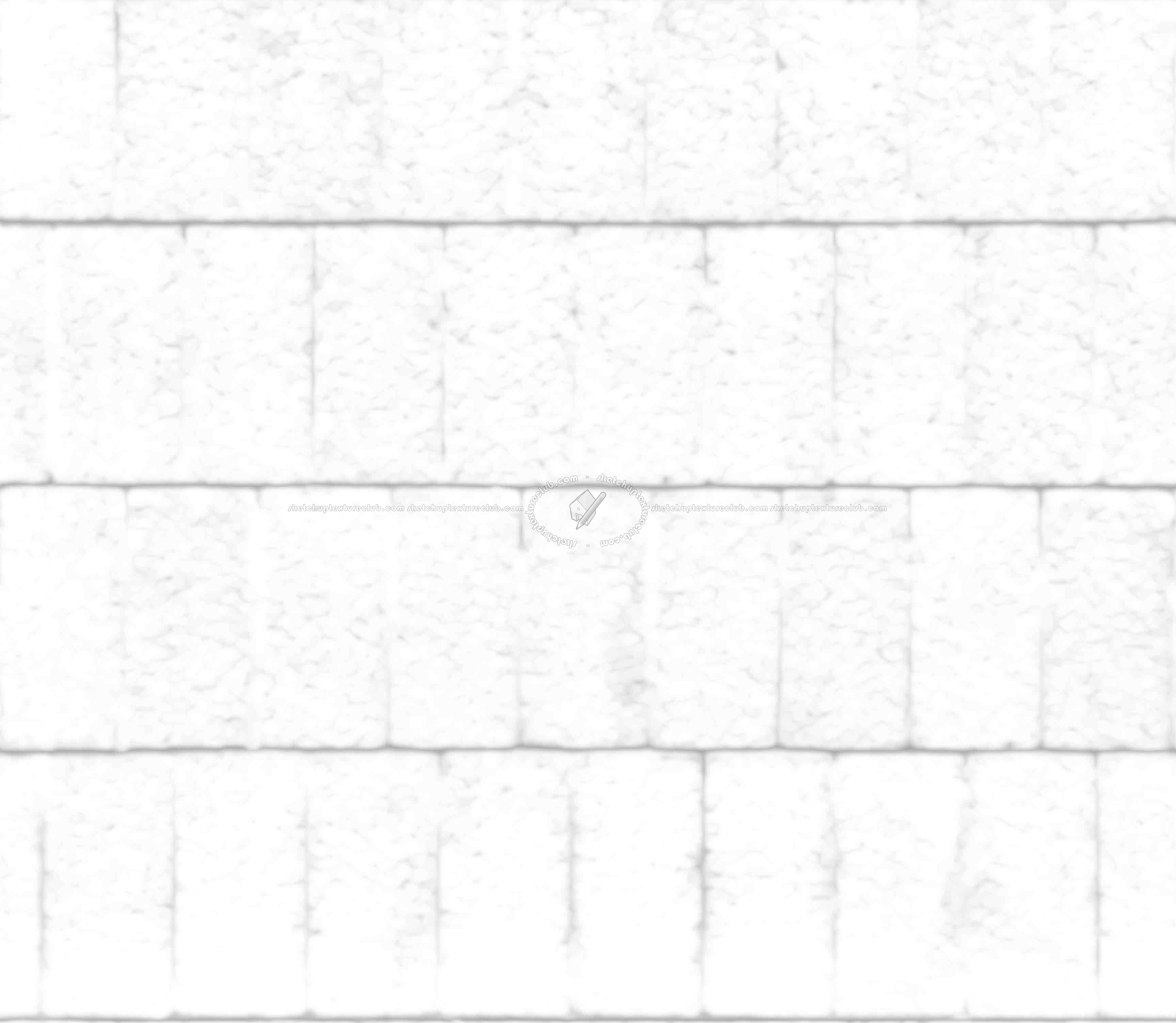 Textures   -   ARCHITECTURE   -   BRICKS   -   Facing Bricks   -   Rustic  - Wall cladding rustic bricks texture seamless 19367 - Ambient occlusion