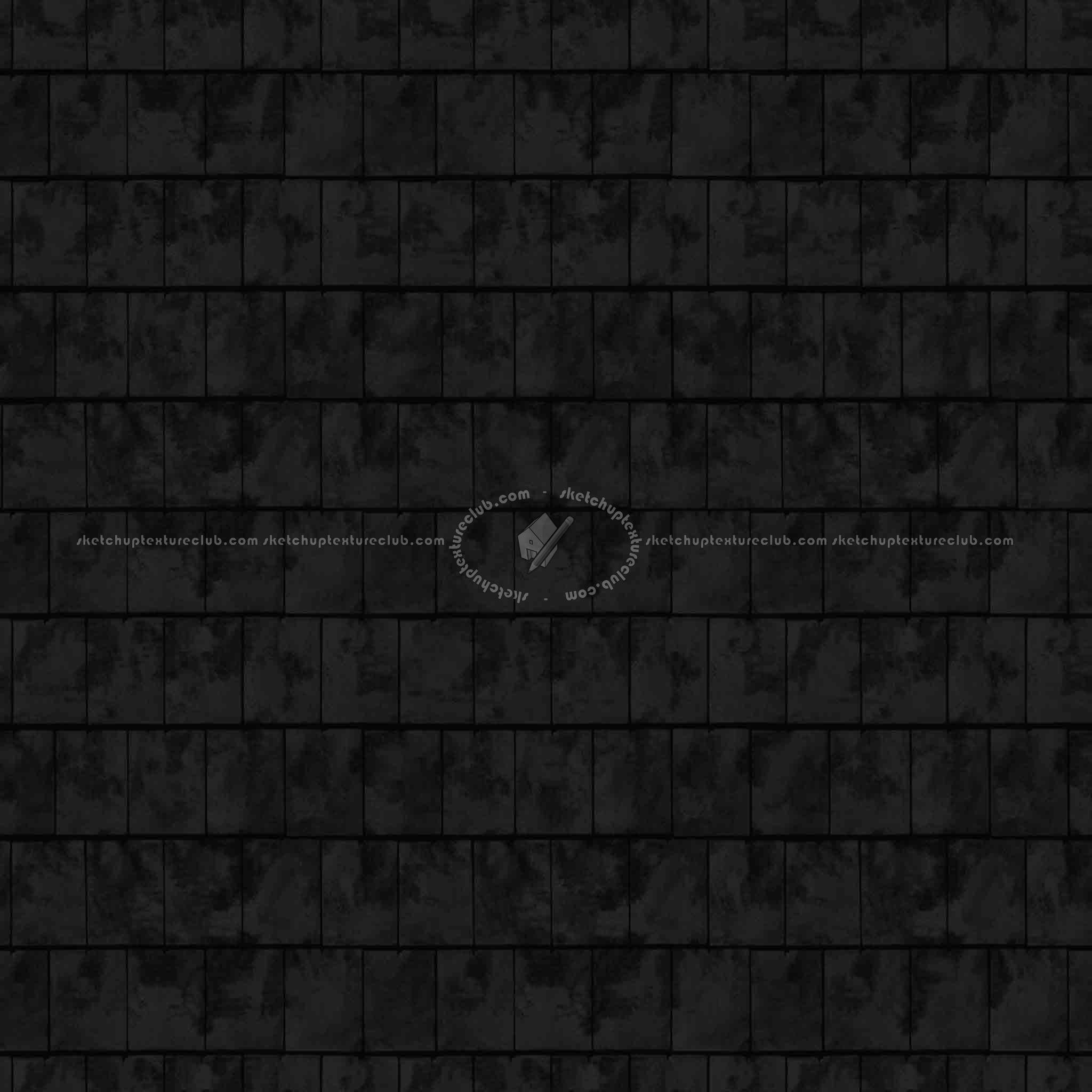 Textures   -   ARCHITECTURE   -   ROOFINGS   -   Clay roofs  - Clay roofing Gauloise texture seamless 03360 - Specular