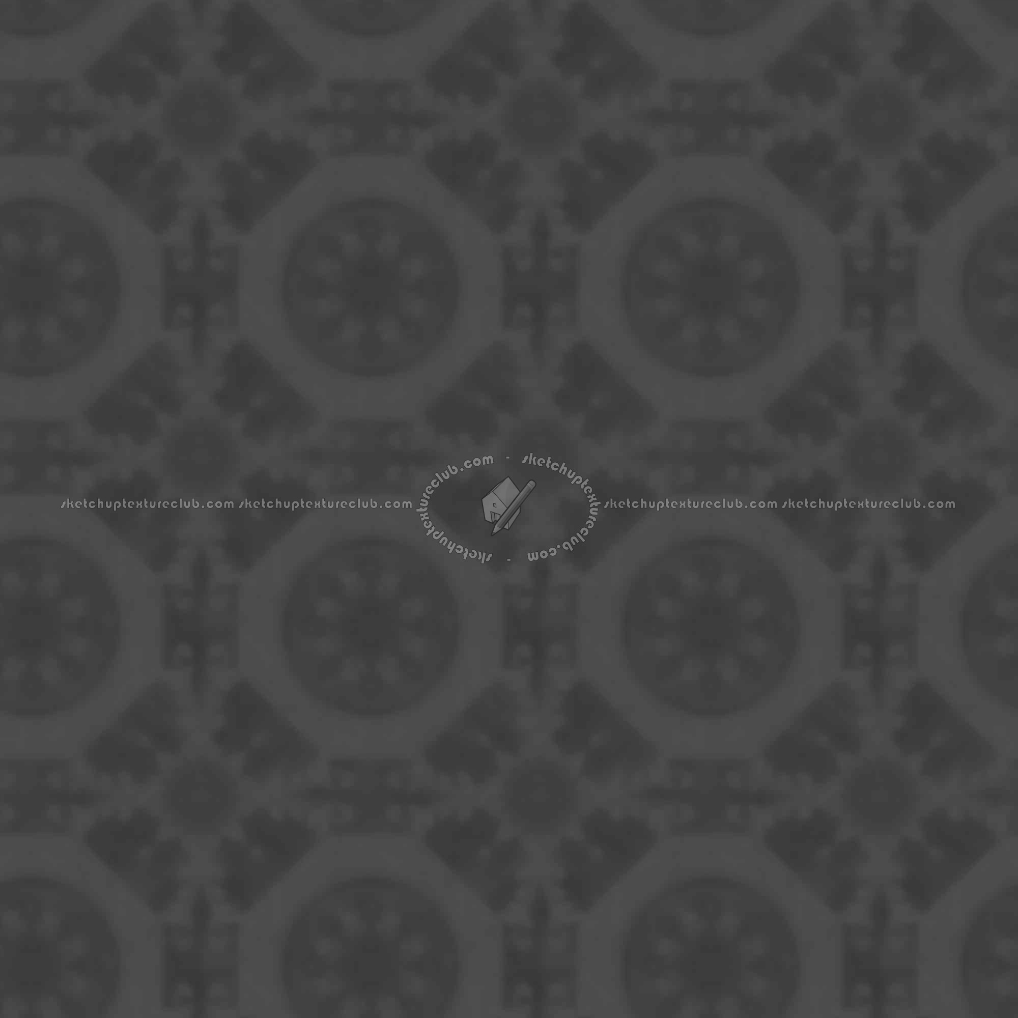 Textures   -   ARCHITECTURE   -   WOOD FLOORS   -   Geometric pattern  - Parquet geometric pattern texture seamless 04742 - Displacement