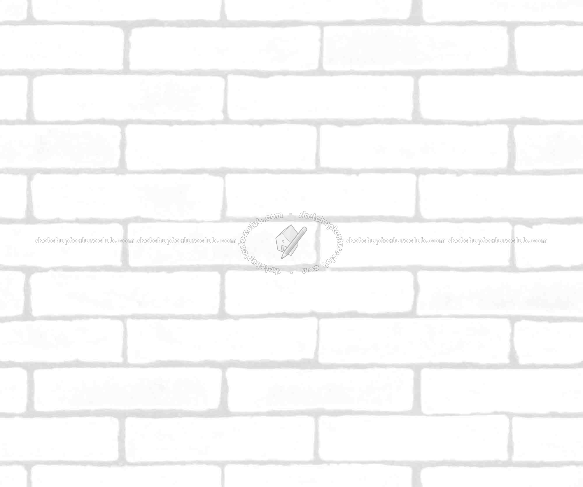 Textures   -   ARCHITECTURE   -   BRICKS   -   Facing Bricks   -   Rustic  - Rustic bricks texture seamless 00194 - Ambient occlusion