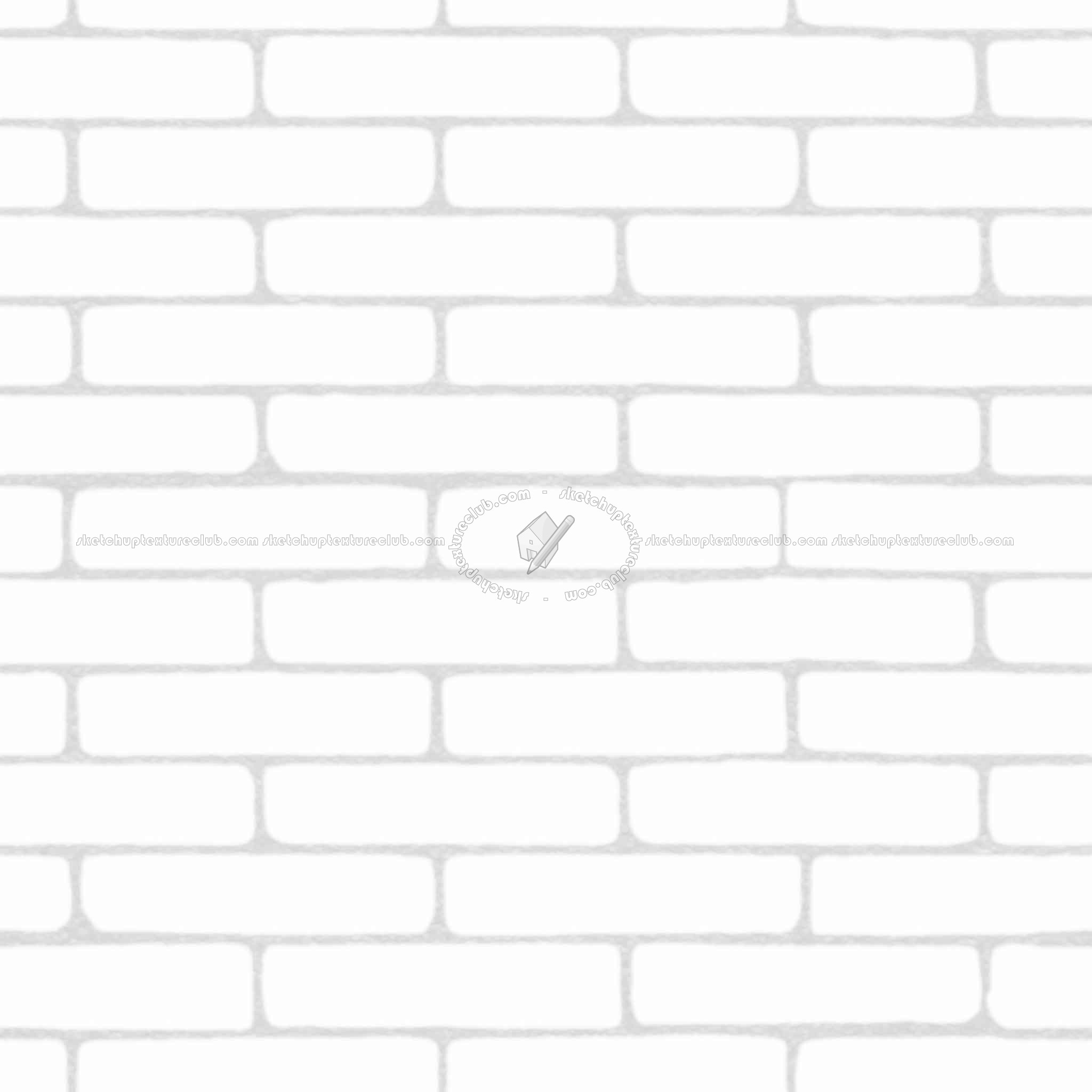 Textures   -   ARCHITECTURE   -   BRICKS   -   Colored Bricks   -   Smooth  - Texture colored bricks smooth seamless 00072 - Ambient occlusion