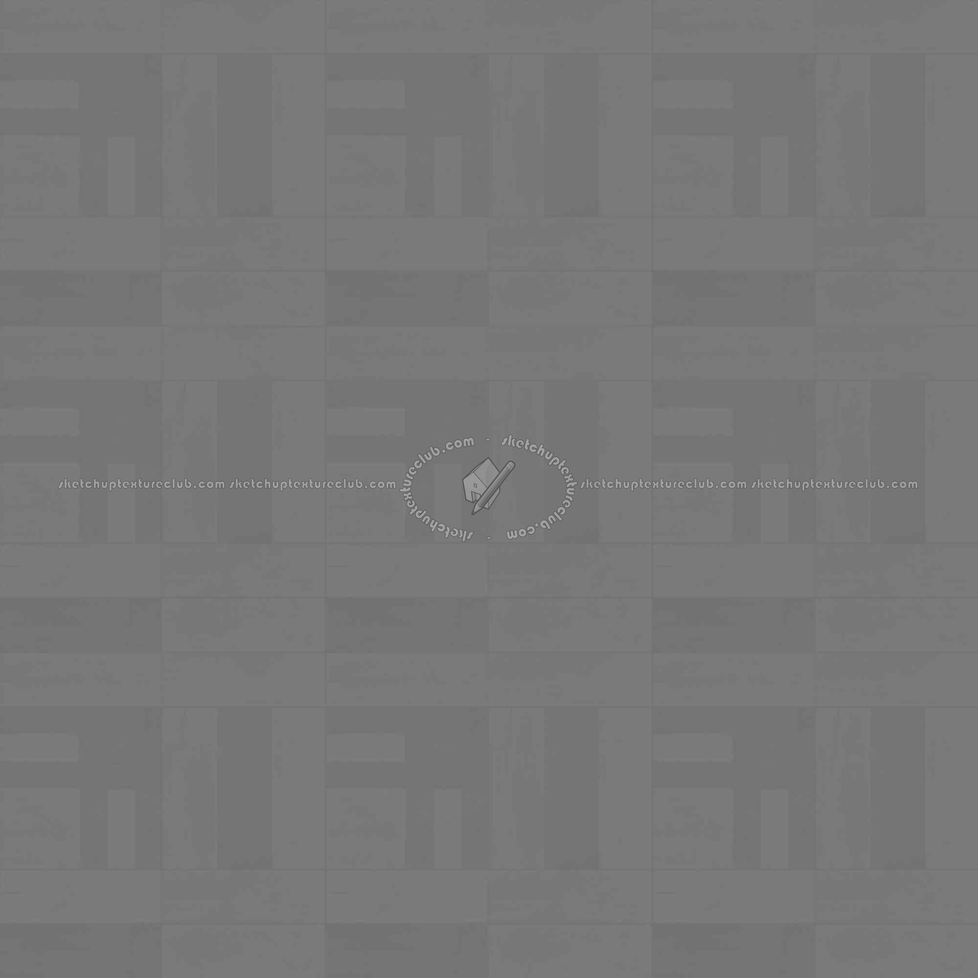 Textures   -   ARCHITECTURE   -   WOOD FLOORS   -   Parquet square  - Wood flooring square texture seamless 05407 - Displacement