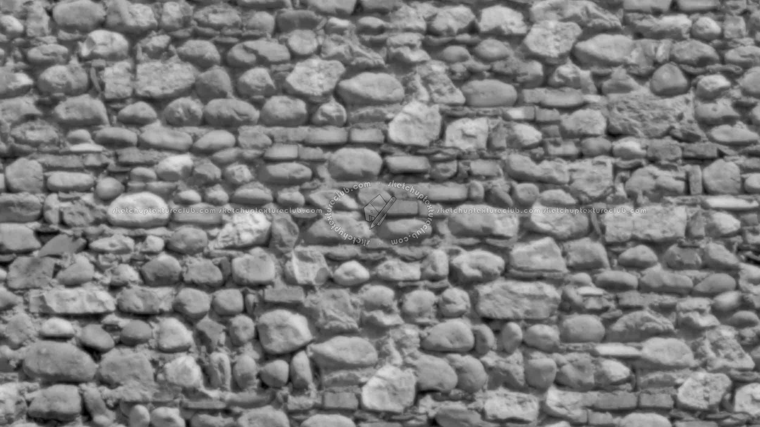 Textures   -   ARCHITECTURE   -   STONES WALLS   -   Stone walls  - Old wall stone texture seamless 17347 - Displacement