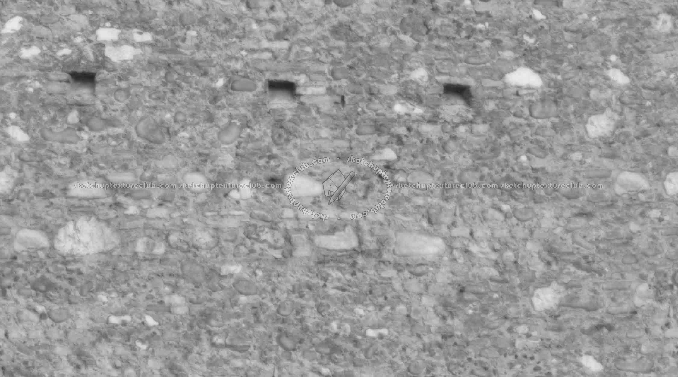 Textures   -   ARCHITECTURE   -   STONES WALLS   -   Stone walls  - Italy old mixed wall stone texture seamless 19266 - Displacement