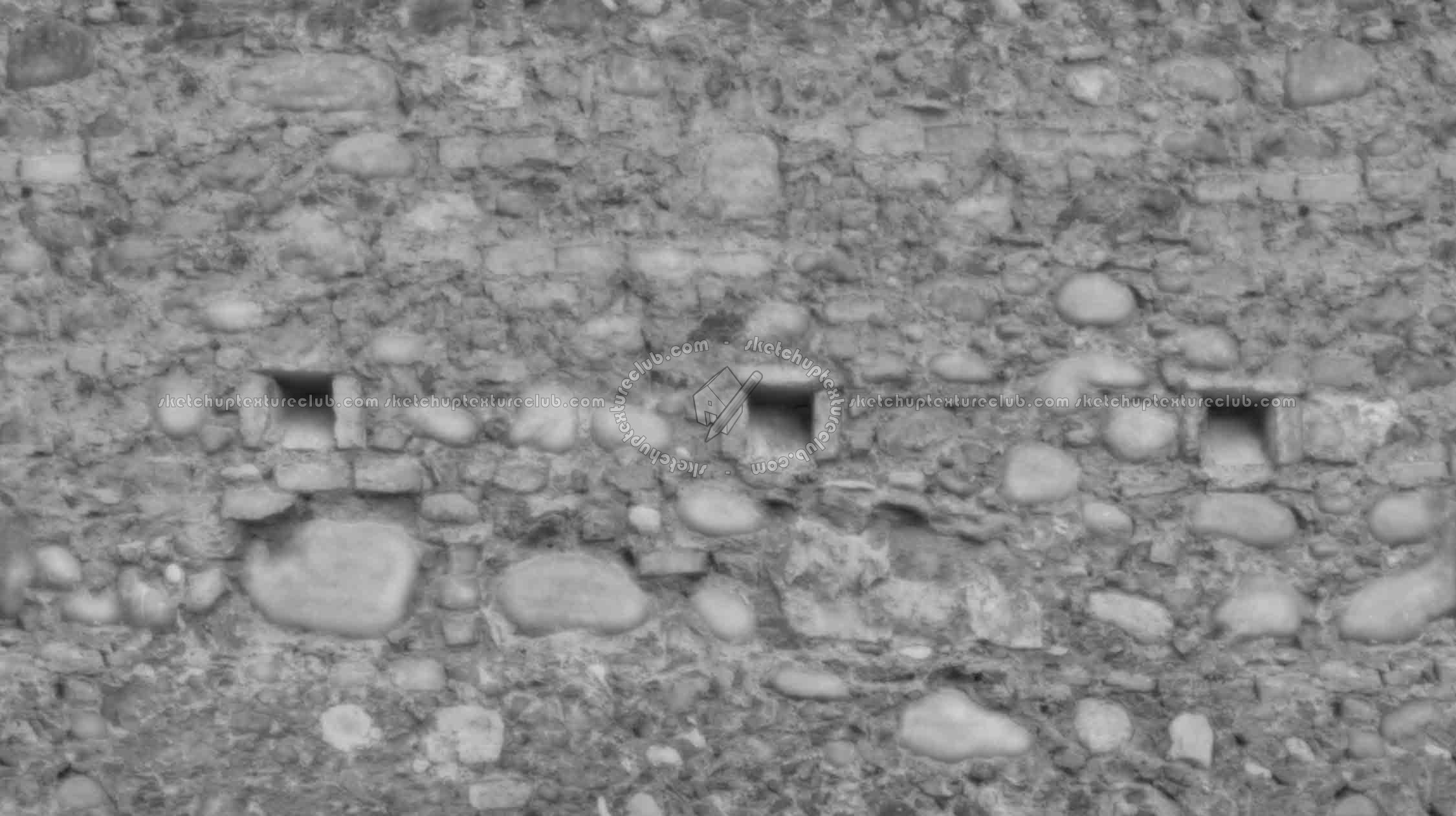 Textures   -   ARCHITECTURE   -   STONES WALLS   -   Stone walls  - Italy old mixed wall stone texture seamless 19267 - Displacement