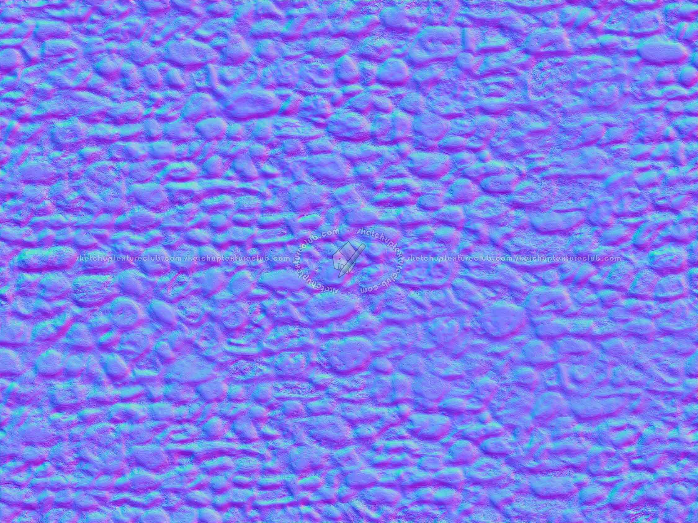 Textures   -   ARCHITECTURE   -   STONES WALLS   -   Stone walls  - Italy old wall stone texture seamless 19796 - Normal