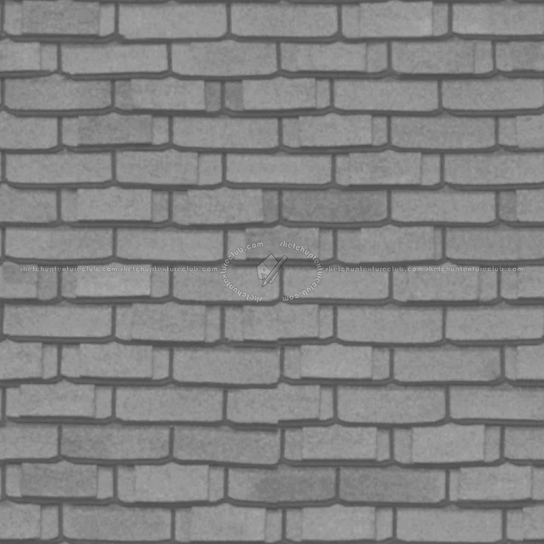 Textures   -   ARCHITECTURE   -   ROOFINGS   -   Asphalt roofs  - Asphalt roofing texture seamless 03271 - Displacement