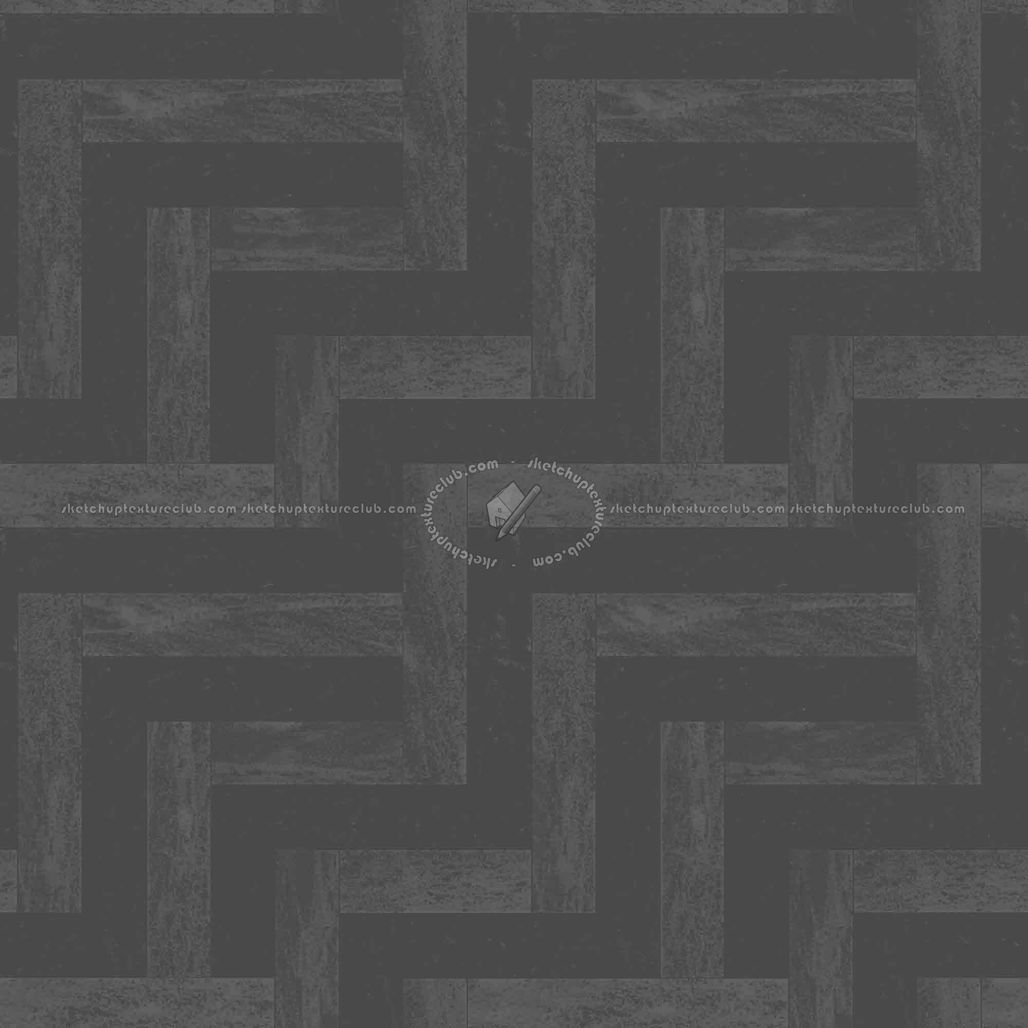 Textures   -   ARCHITECTURE   -   TILES INTERIOR   -   Marble tiles   -   Marble geometric patterns  - Black and white marble tile texture seamless 21137 - Specular