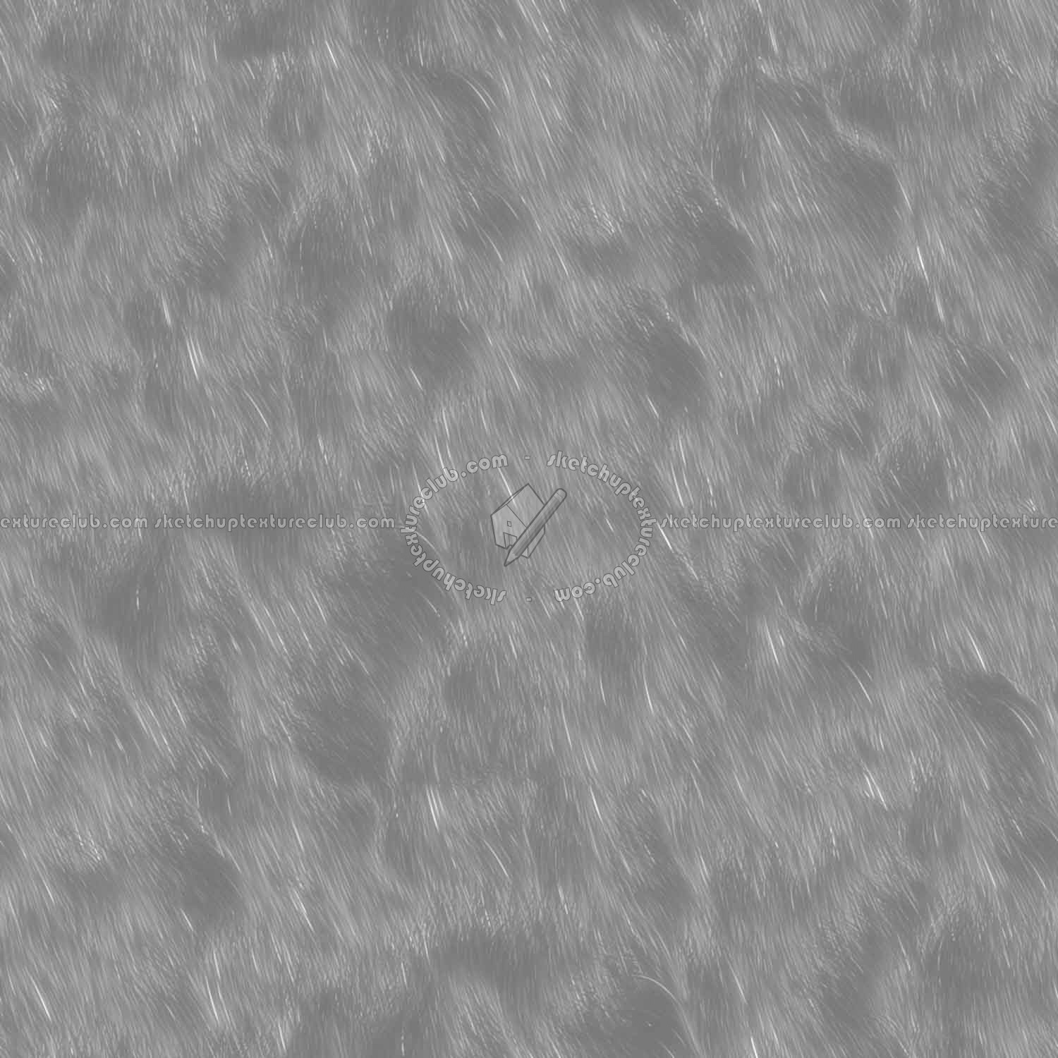 Textures   -   MATERIALS   -   FUR ANIMAL  - Faux fake fur animal texture seamless 09572 - Displacement