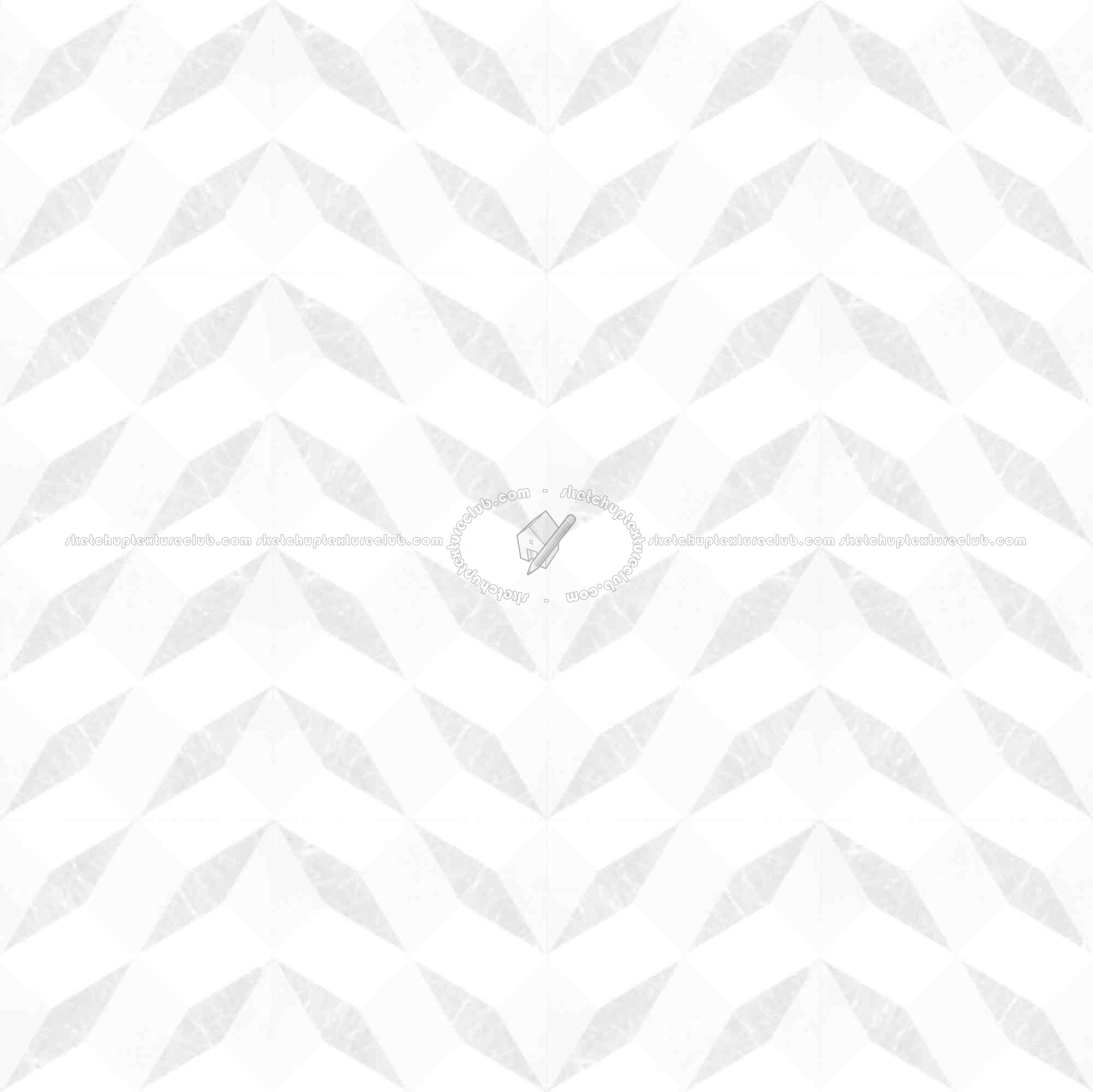 Textures   -   ARCHITECTURE   -   TILES INTERIOR   -   Marble tiles   -   White  - Illusion black white marble floor tile texture seamless 14823 - Ambient occlusion