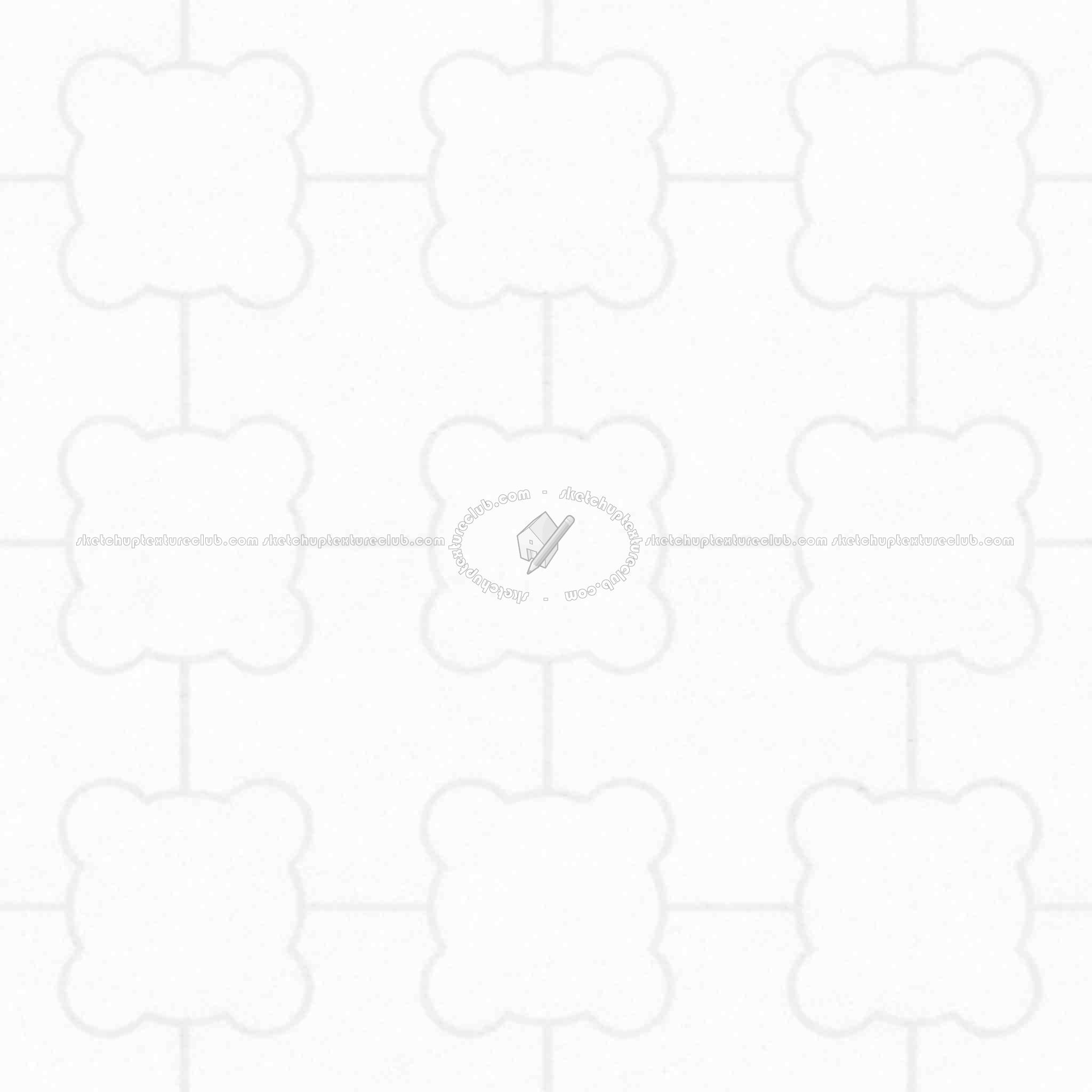 Textures   -   ARCHITECTURE   -   PAVING OUTDOOR   -   Concrete   -   Blocks mixed  - Paving concrete mixed size texture seamless 05583 - Ambient occlusion