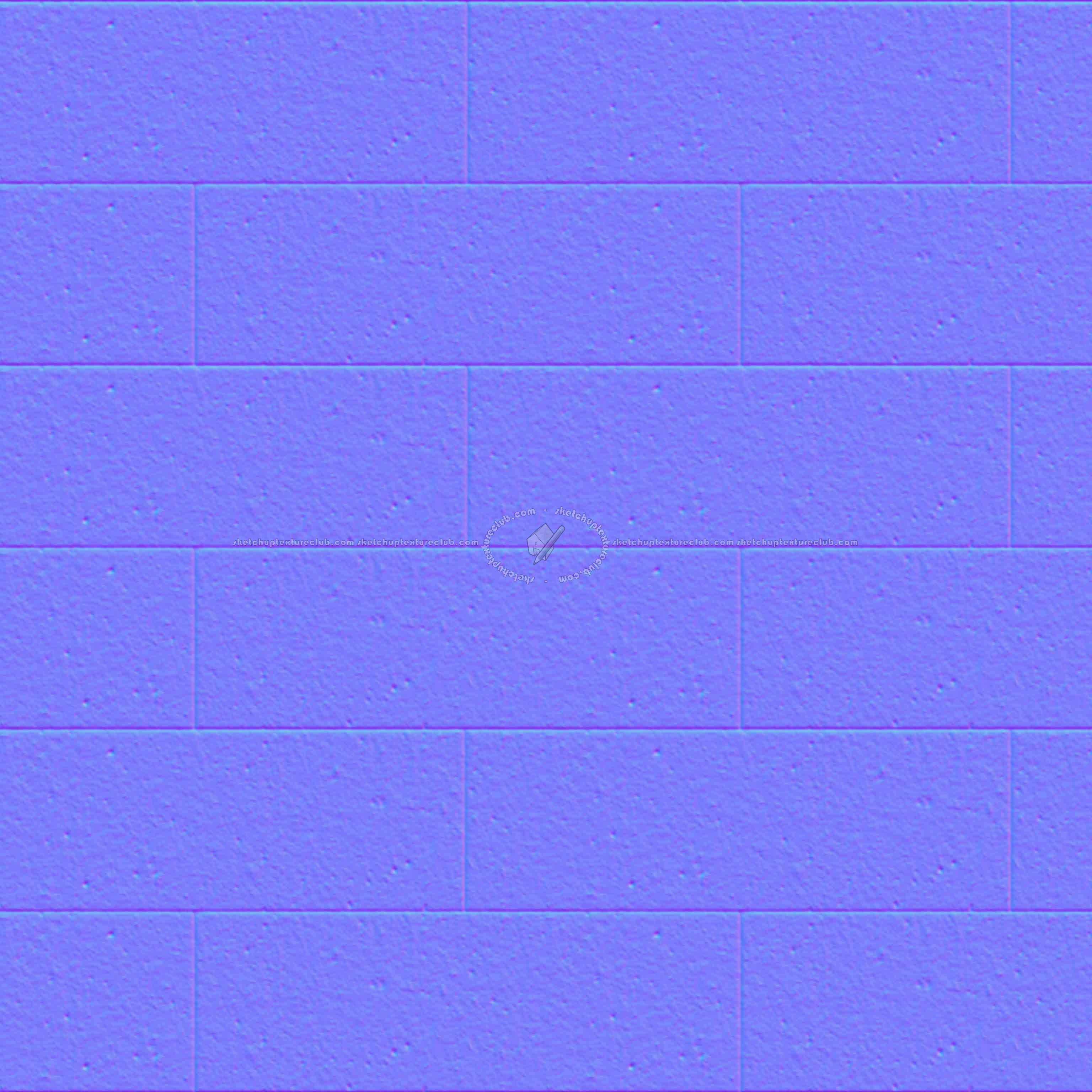 Textures   -   ARCHITECTURE   -   TILES INTERIOR   -   Stone tiles  - Rectangular basalt stone tile texture seamless 15980 - Normal