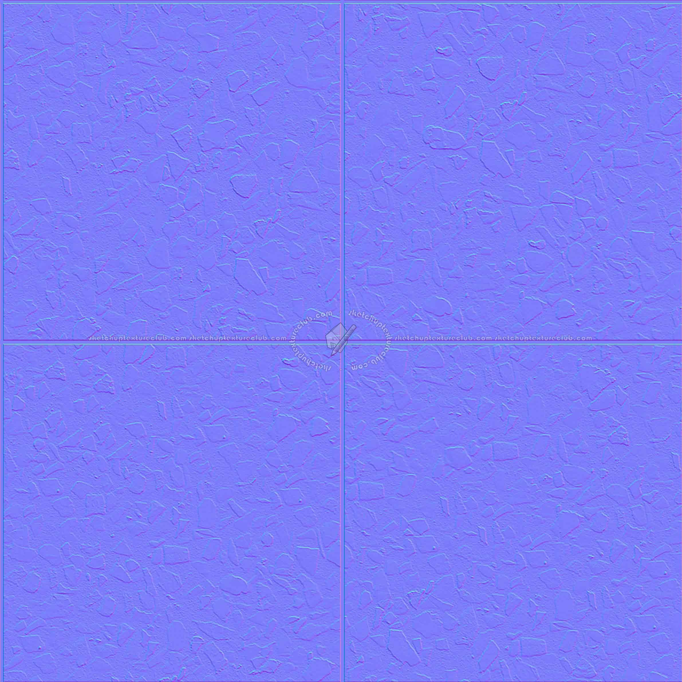 Textures   -   ARCHITECTURE   -   TILES INTERIOR   -   Terrazzo  - terrazzo floor tile PBR texture seamless 21505 - Normal