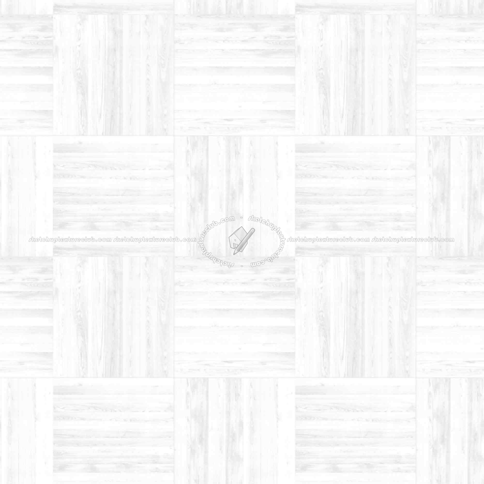 Textures   -   ARCHITECTURE   -   WOOD FLOORS   -   Parquet square  - Wood flooring square texture seamless 05408 - Ambient occlusion