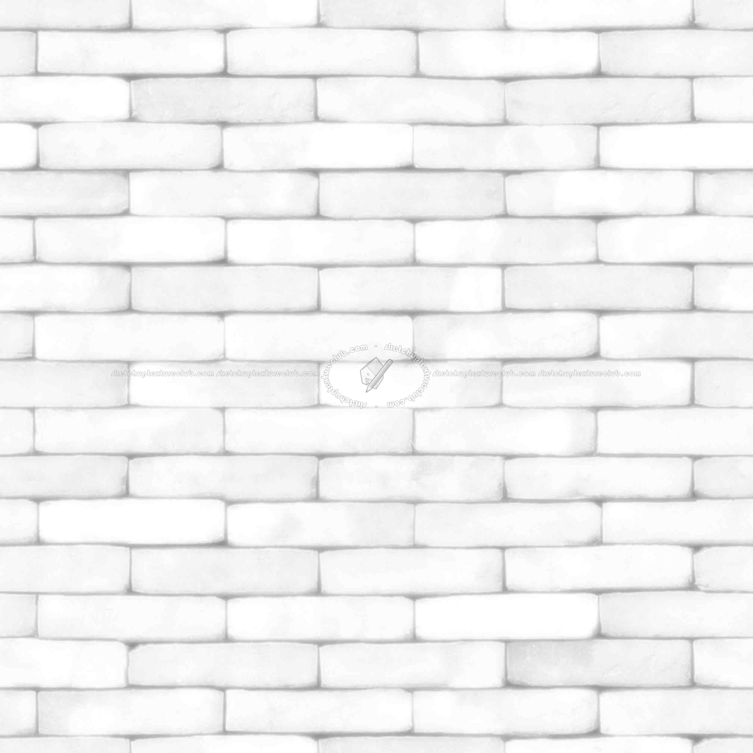 Textures   -   ARCHITECTURE   -   BRICKS   -   Facing Bricks   -   Rustic  - Rustic facing bricks texture seamless 20968 - Ambient occlusion