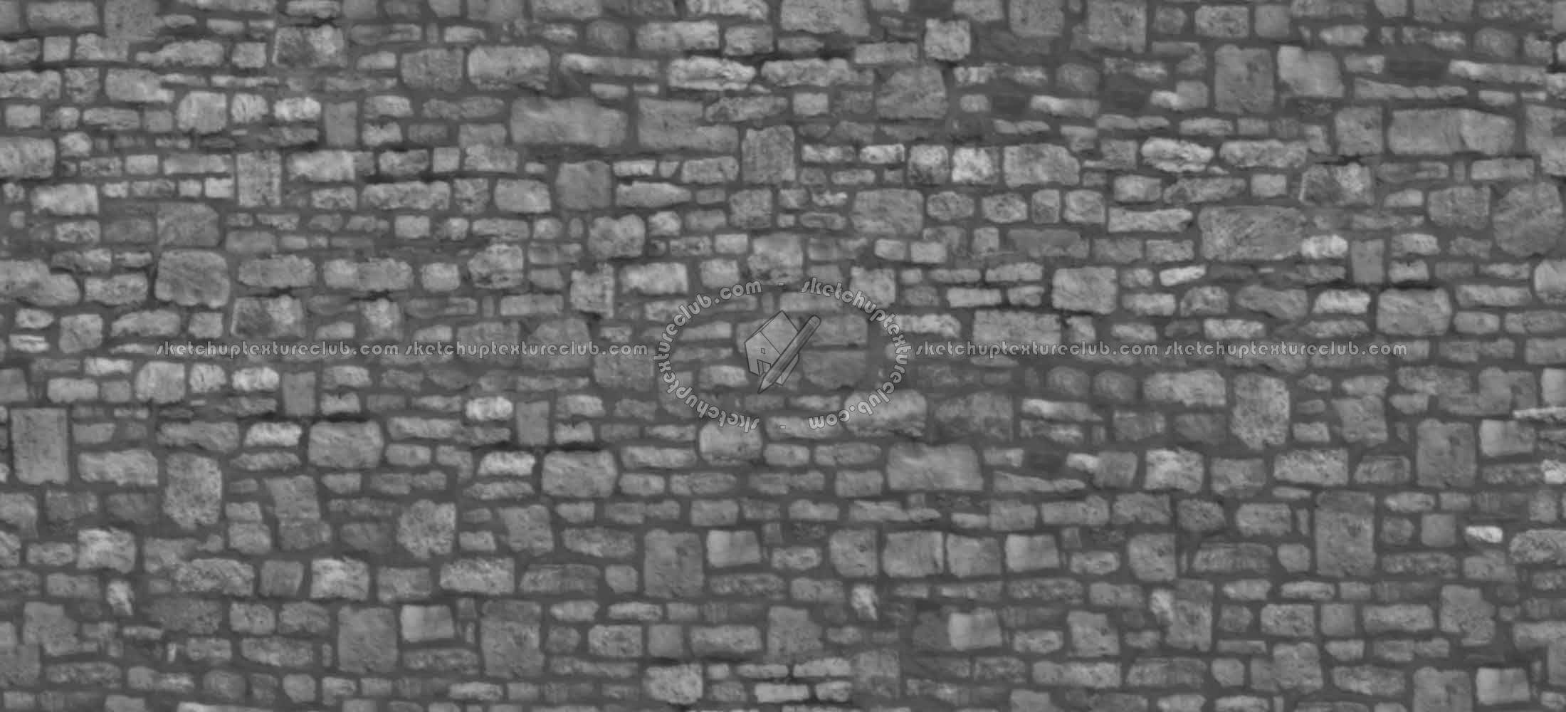 Textures   -   ARCHITECTURE   -   STONES WALLS   -   Stone walls  - Old wall stone texture seamless 20300 - Displacement