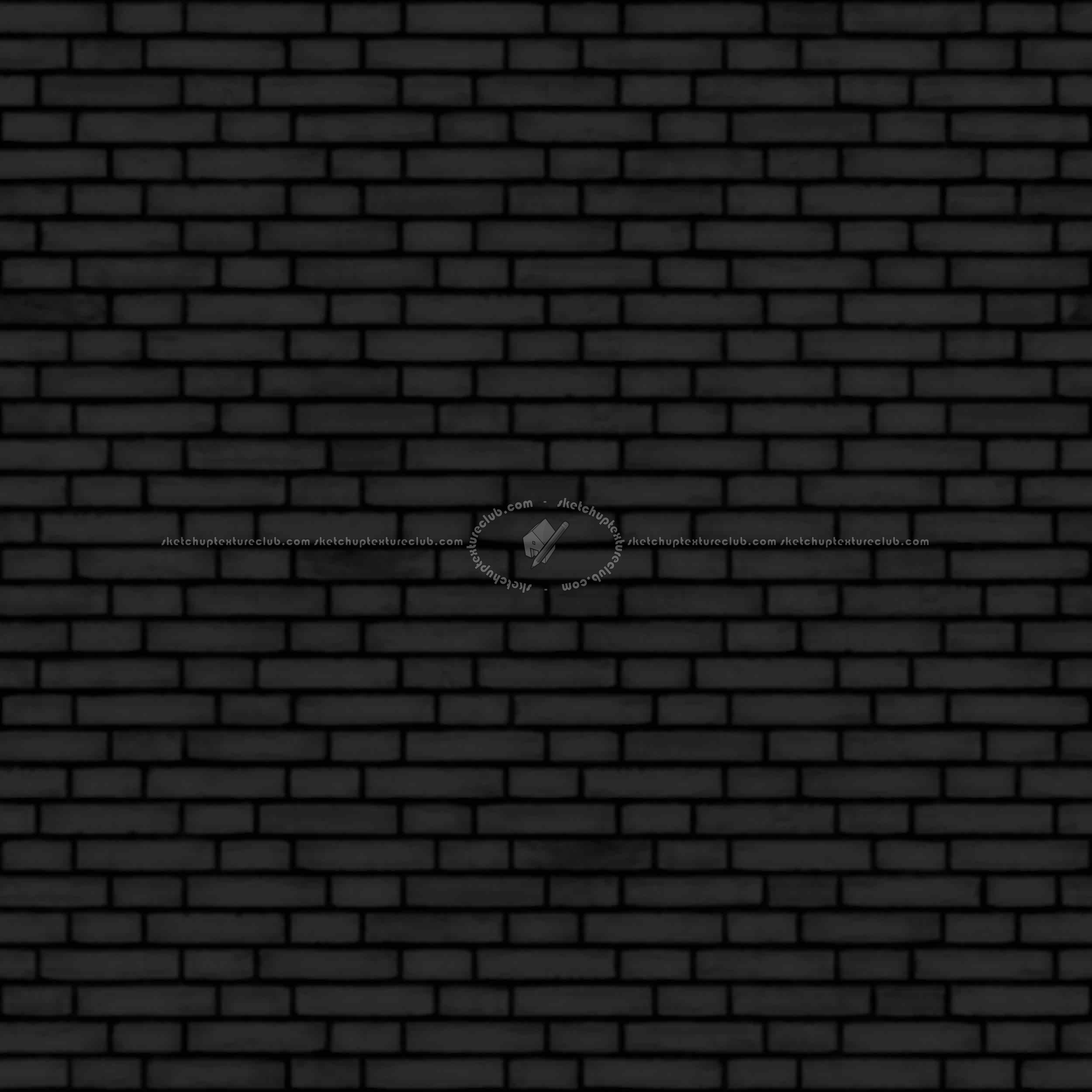 Textures   -   ARCHITECTURE   -   BRICKS   -   Facing Bricks   -   Rustic  - Rustic brick wall PBR texture seamless 22025 - Displacement