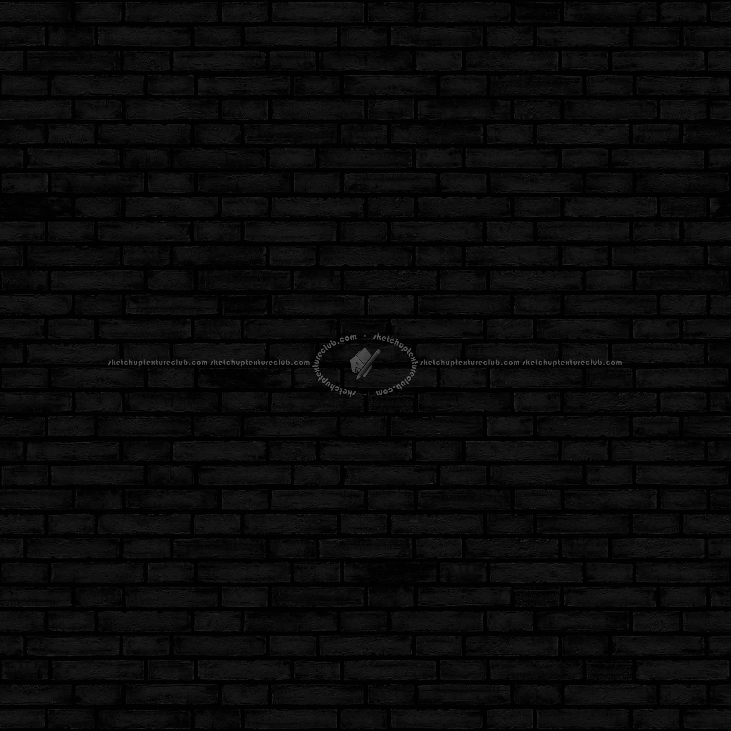 Textures   -   ARCHITECTURE   -   BRICKS   -   Facing Bricks   -   Rustic  - Rustic brick wall PBR texture seamless 22026 - Specular
