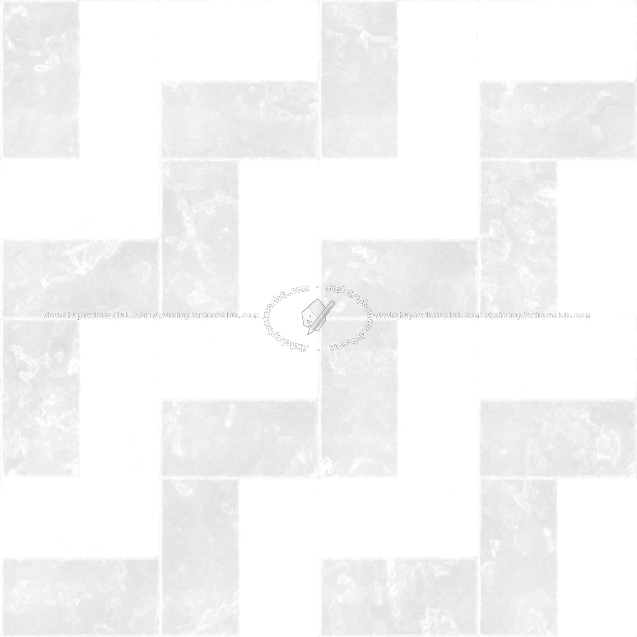 Textures   -   ARCHITECTURE   -   TILES INTERIOR   -   Marble tiles   -   Marble geometric patterns  - Black and white marble tile texture seamless 21139 - Ambient occlusion