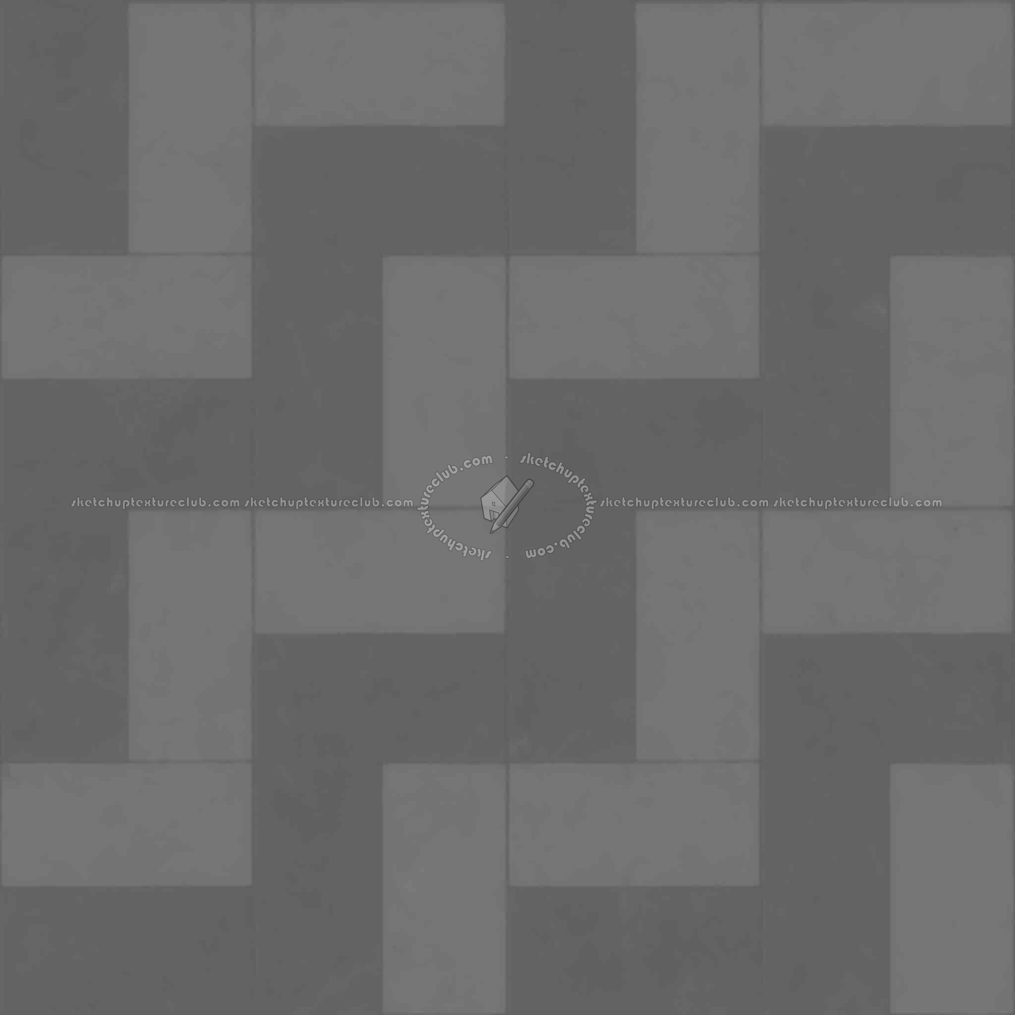 Textures   -   ARCHITECTURE   -   TILES INTERIOR   -   Marble tiles   -   Marble geometric patterns  - Black and white marble tile texture seamless 21139 - Displacement