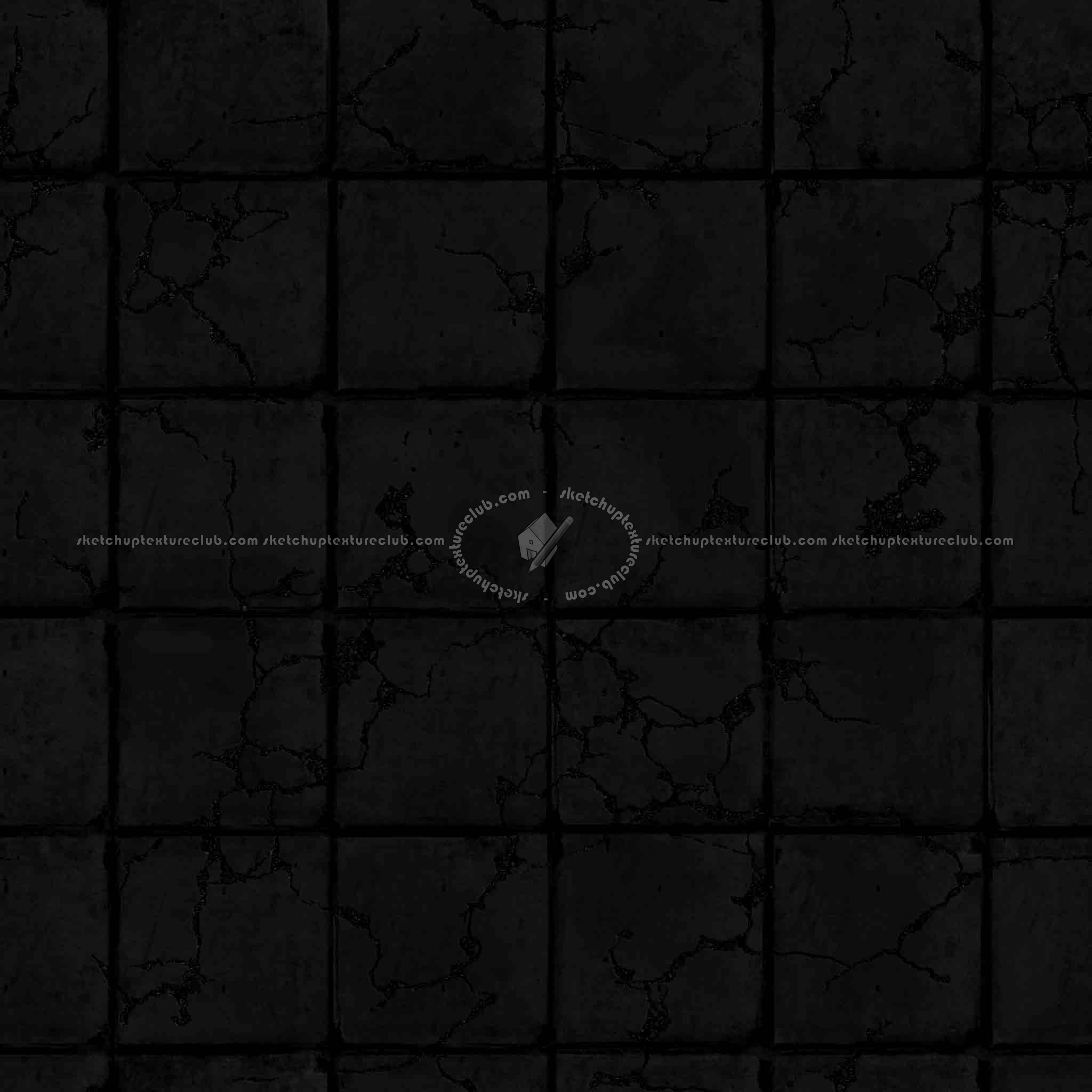 Textures   -   ARCHITECTURE   -   PAVING OUTDOOR   -   Concrete   -   Blocks damaged  - Concrete paving outdoor damaged texture seamless 05502 - Specular