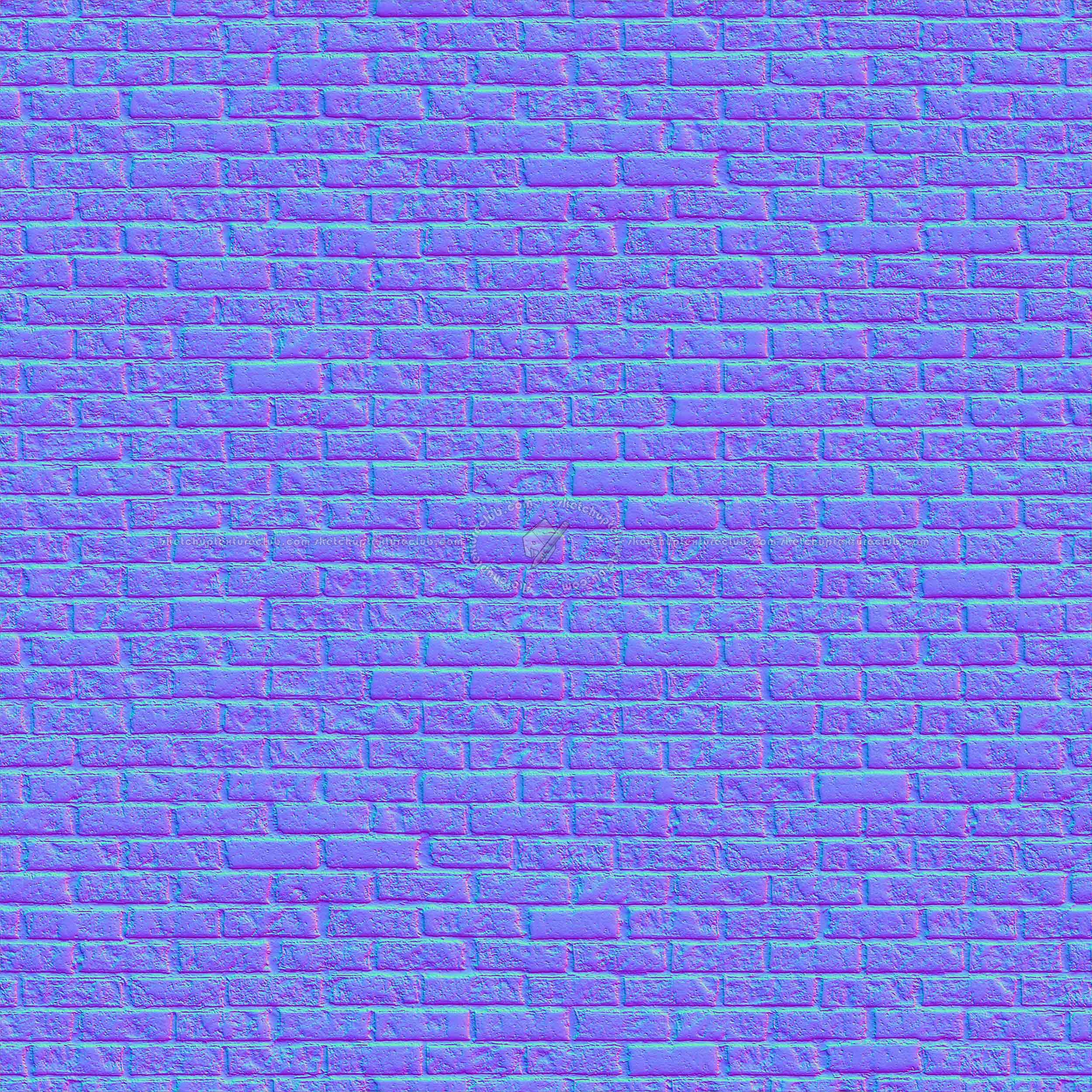 Textures   -   FREE PBR TEXTURES  - old bricks wall PBR texture seamless 21471 - Normal