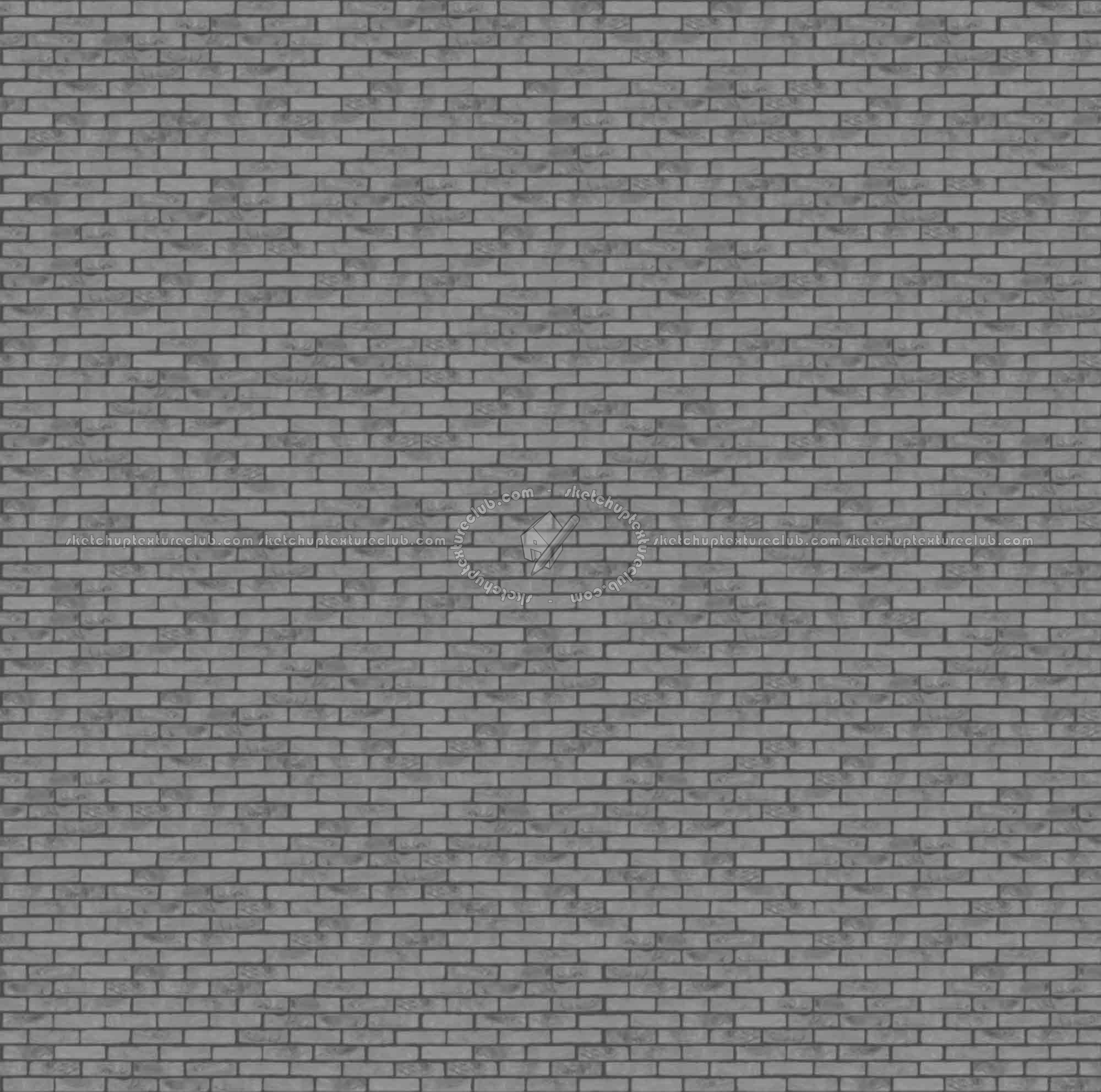 Textures   -   ARCHITECTURE   -   BRICKS   -   Facing Bricks   -   Rustic  - Rustic bricks texture seamless 00196 - Displacement