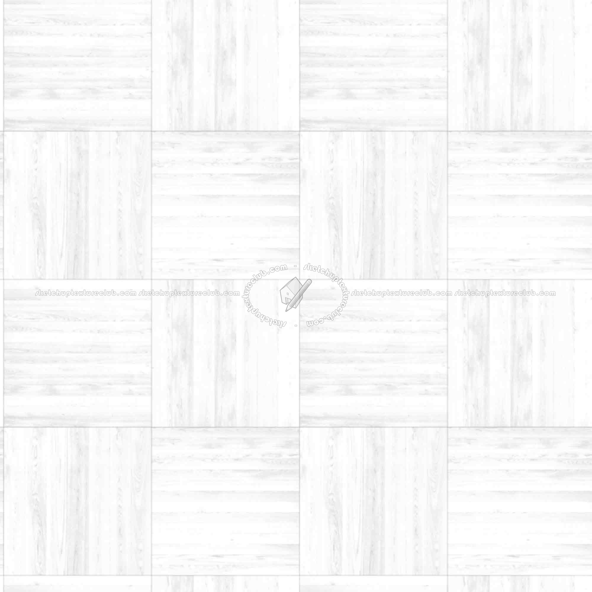 Textures   -   ARCHITECTURE   -   WOOD FLOORS   -   Parquet square  - Wood flooring square texture seamless 05409 - Ambient occlusion