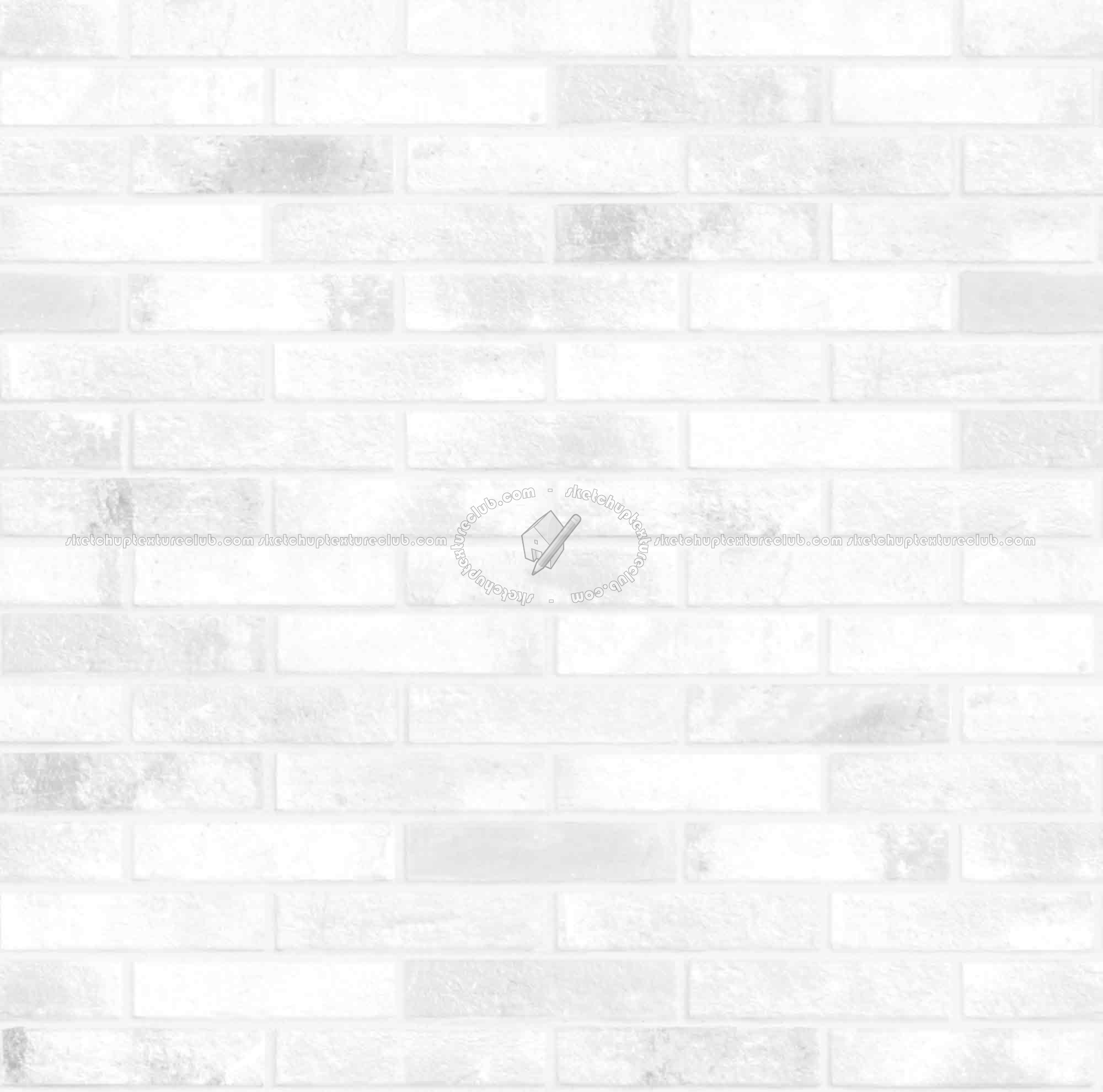 Textures   -   ARCHITECTURE   -   BRICKS   -   Facing Bricks   -   Rustic  - Rustic brick wall PBR texture seamless 22068 - Ambient occlusion