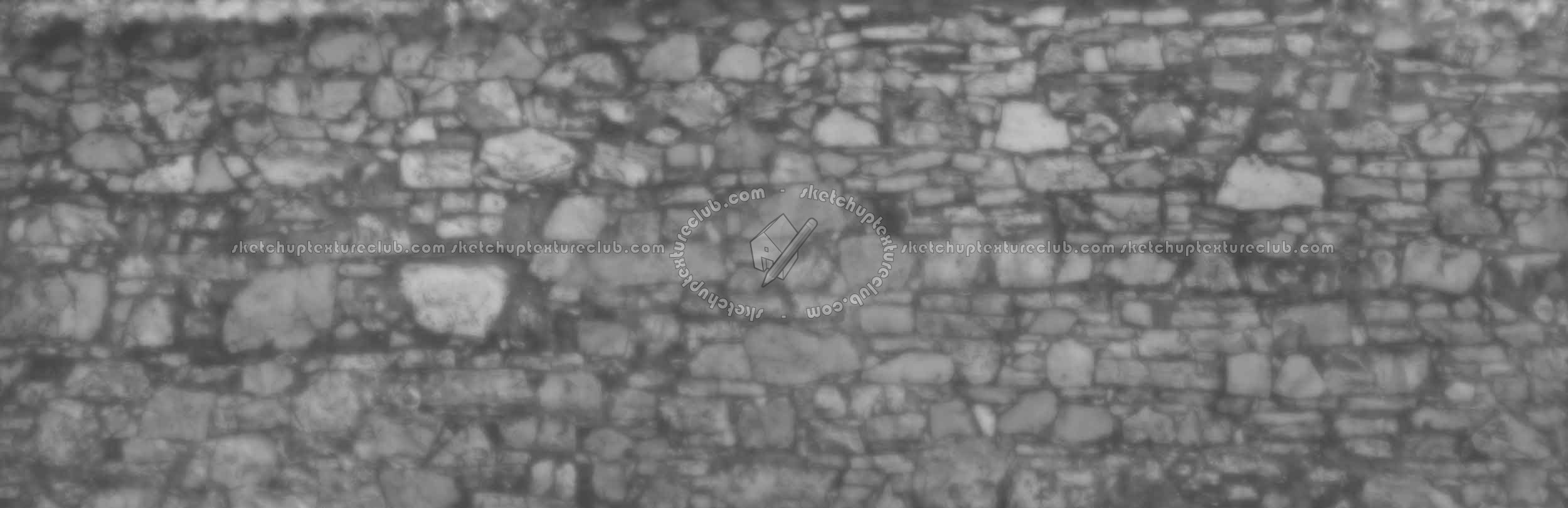 Textures   -   ARCHITECTURE   -   STONES WALLS   -   Stone walls  - Italy old wall stone texture horizontal seamless 20555 - Displacement