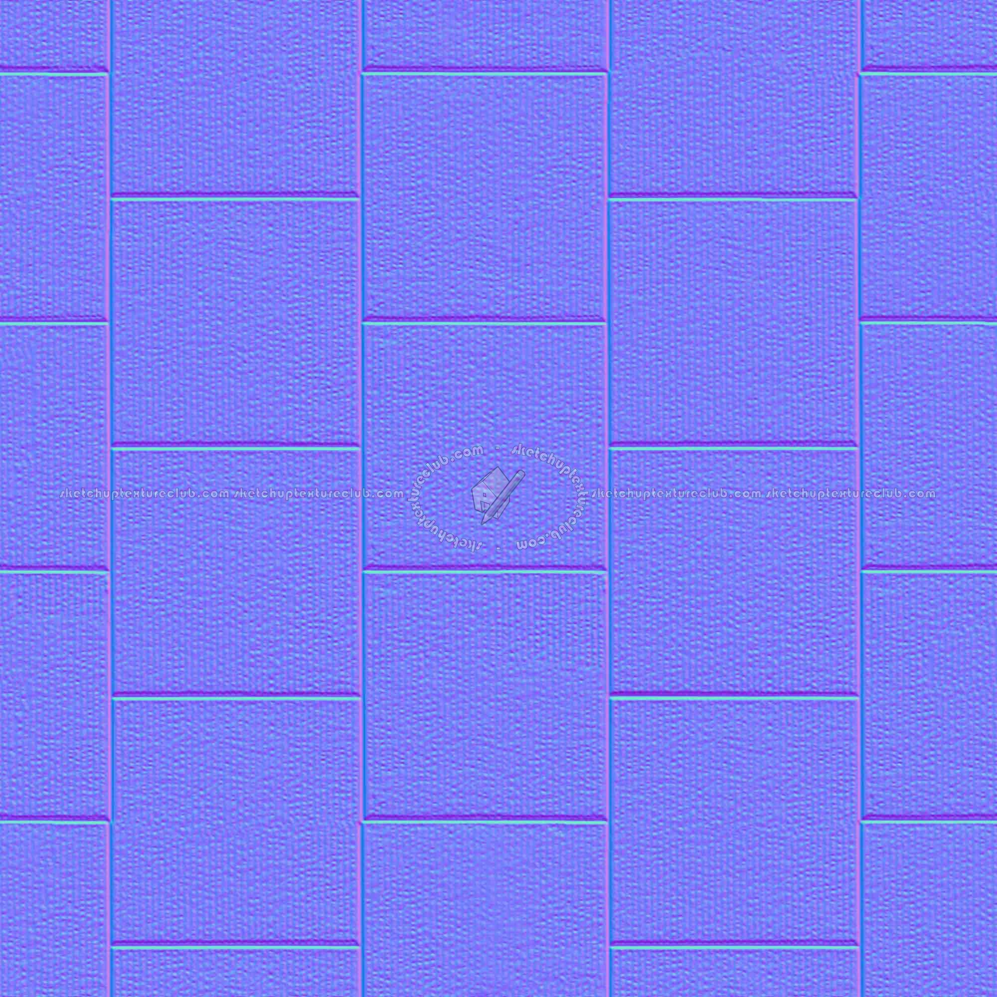 Textures   -   ARCHITECTURE   -   CONCRETE   -   Plates   -   Clean  - Clean cinder block texture seamless 01646 - Normal