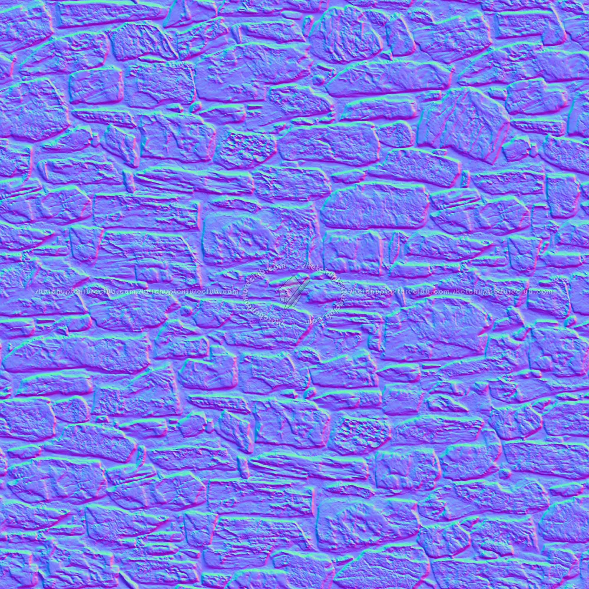 Textures   -   ARCHITECTURE   -   STONES WALLS   -   Stone walls  - wall stone texture-seamless 21361 - Normal