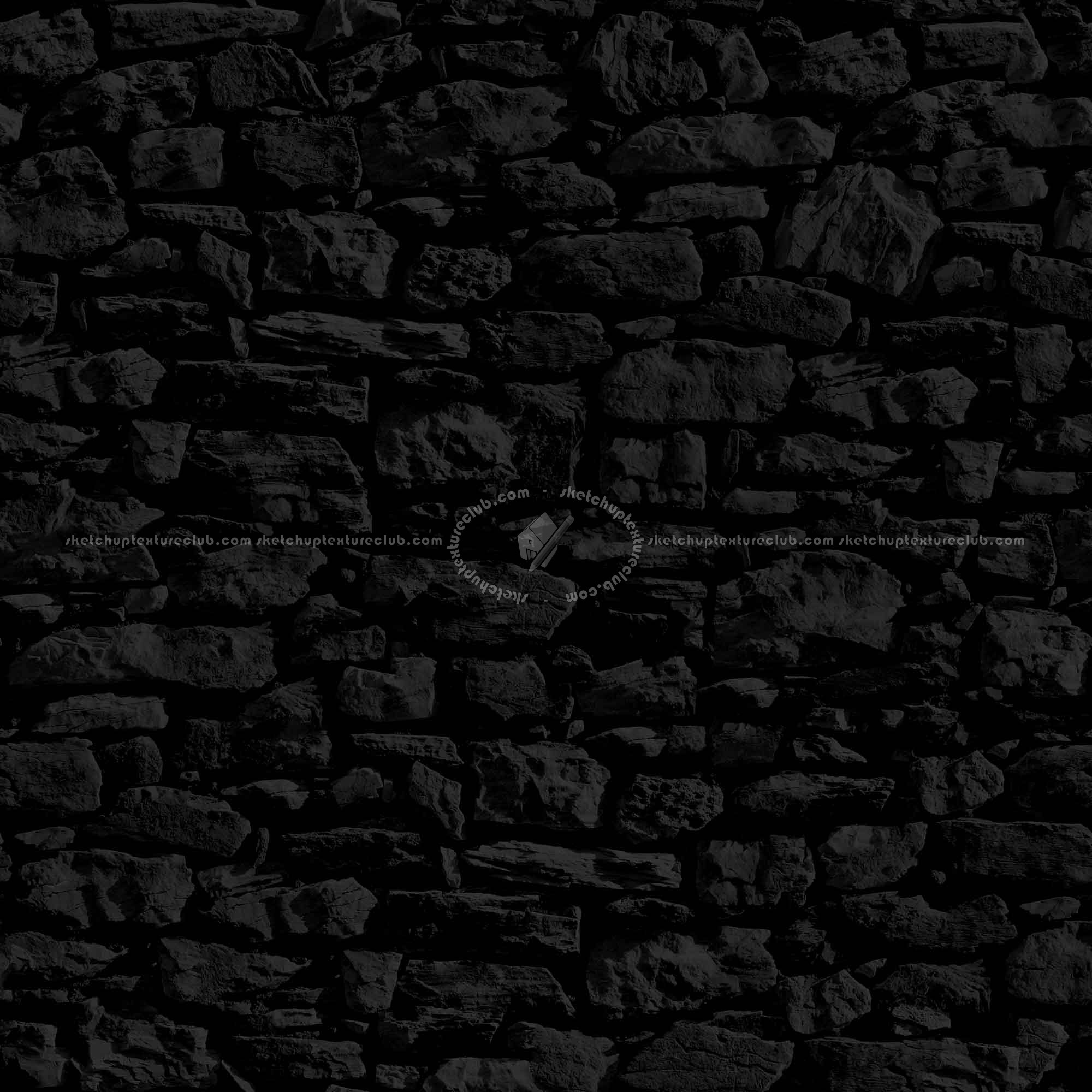 Textures   -   ARCHITECTURE   -   STONES WALLS   -   Stone walls  - wall stone texture-seamless 21361 - Specular