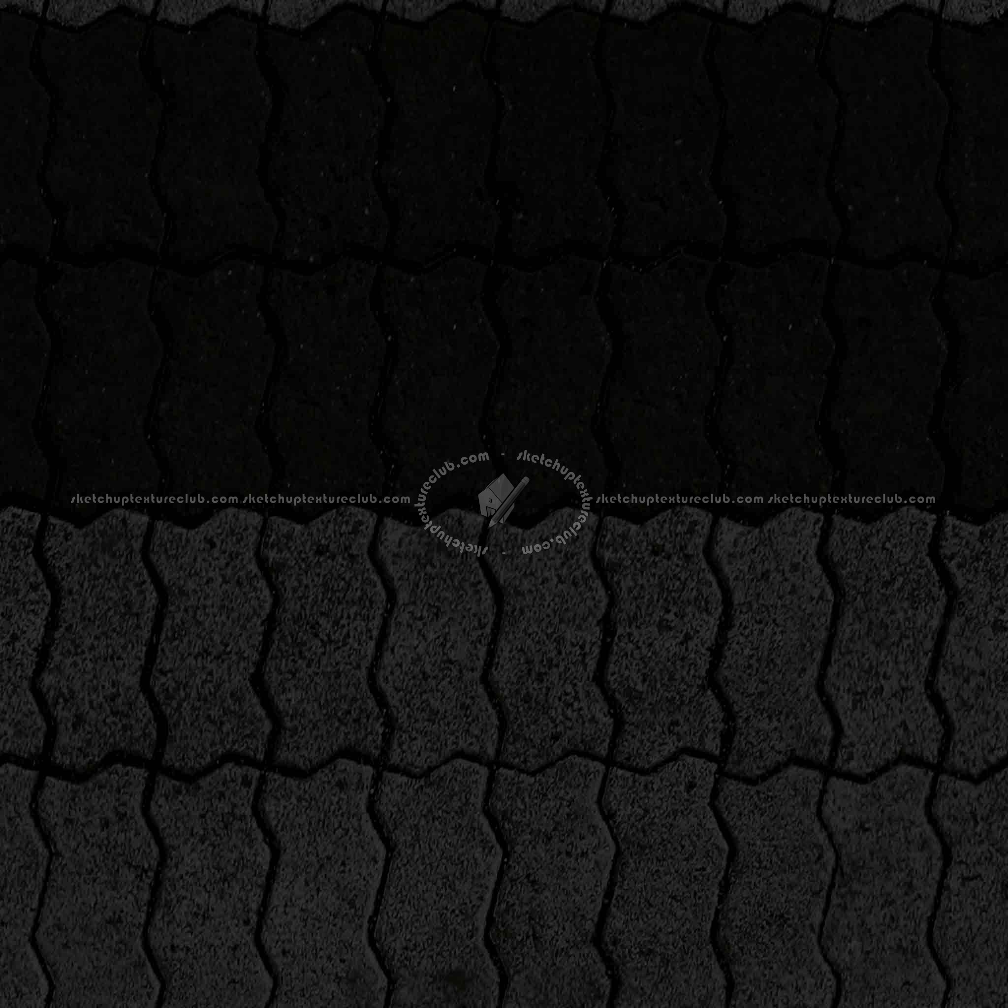 Textures   -   ARCHITECTURE   -   PAVING OUTDOOR   -   Concrete   -   Blocks regular  - Paving outdoor concrete regular block texture seamless 05650 - Specular