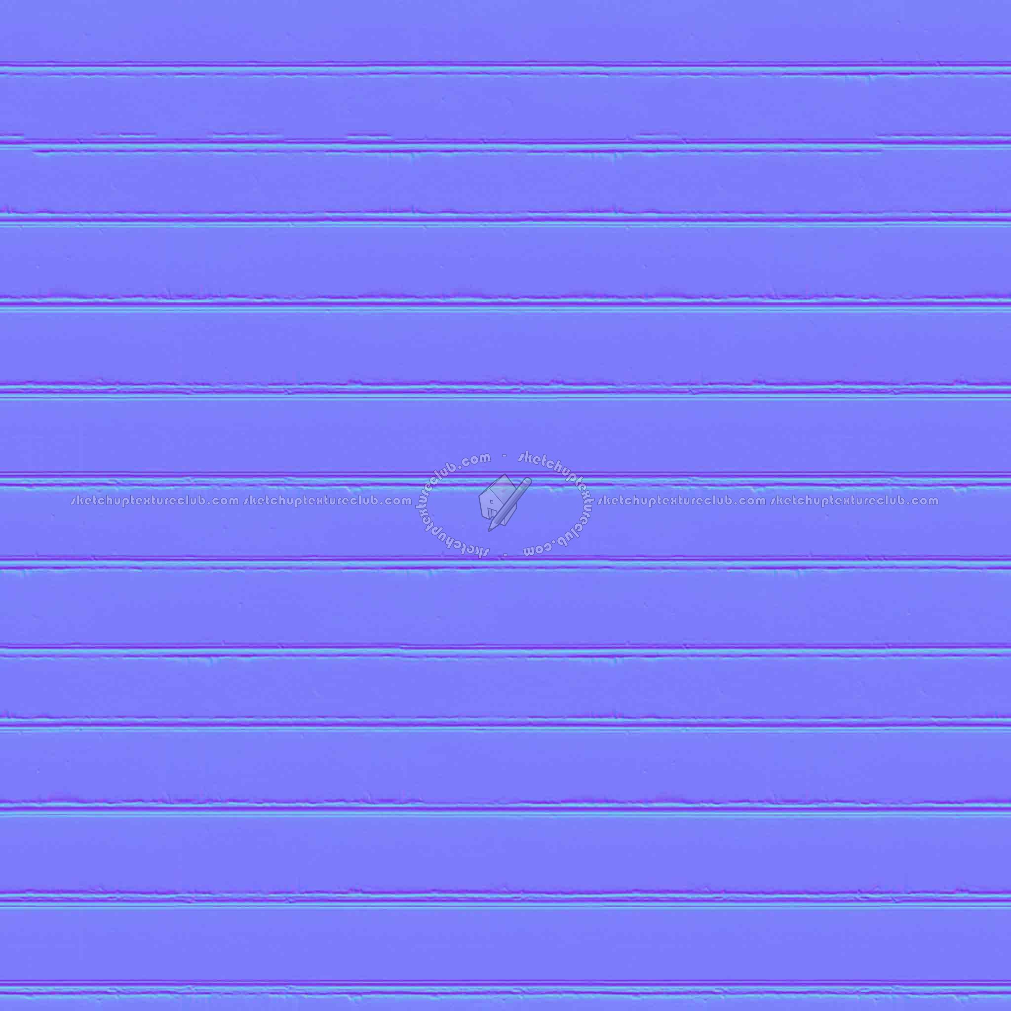 Textures   -   MATERIALS   -   METALS   -   Corrugated  - Rusted painted corrugated metal texture seamless 09942 - Normal