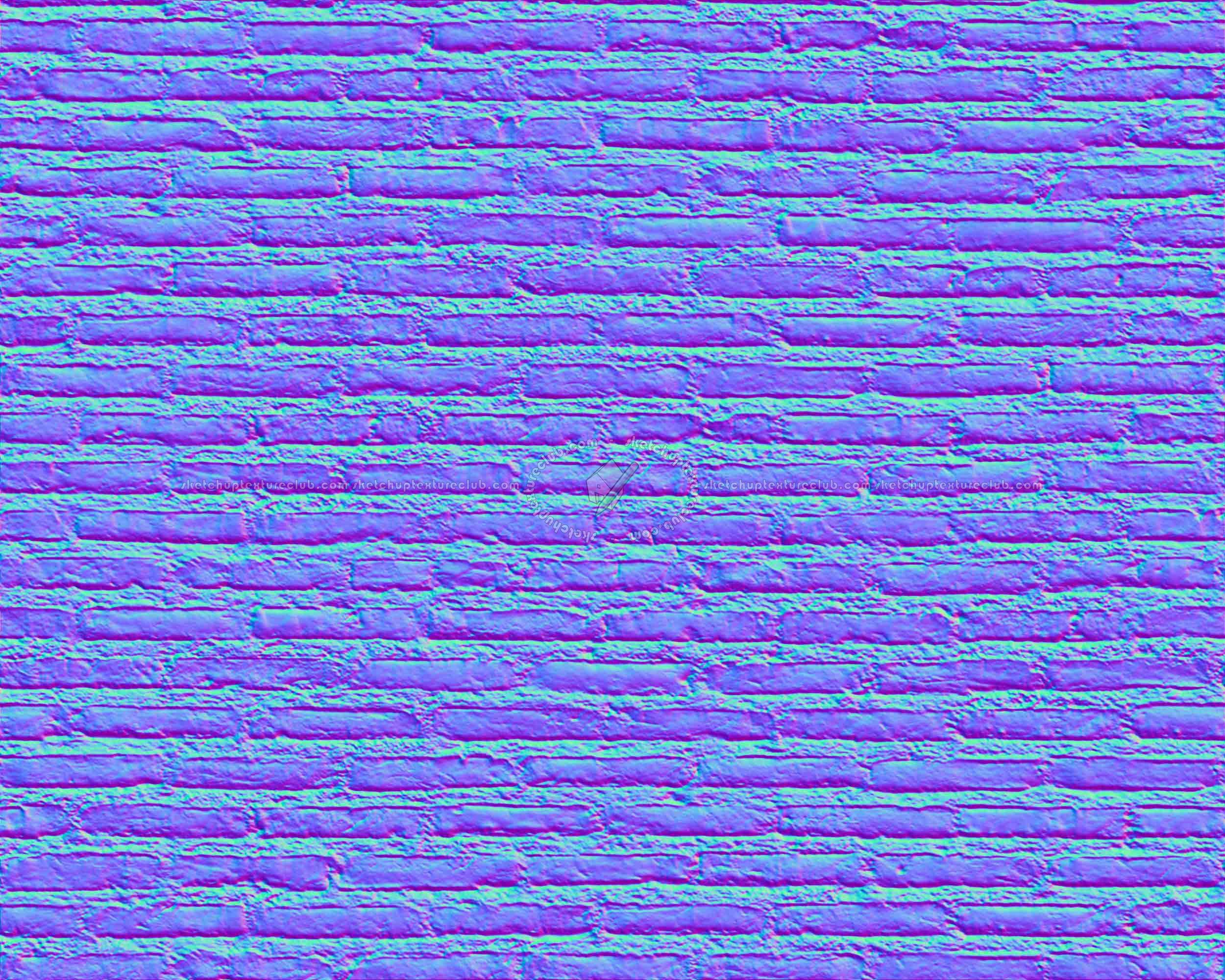 Textures   -   ARCHITECTURE   -   BRICKS   -   Special Bricks  - Special brick ancient rome texture seamless 00453 - Normal