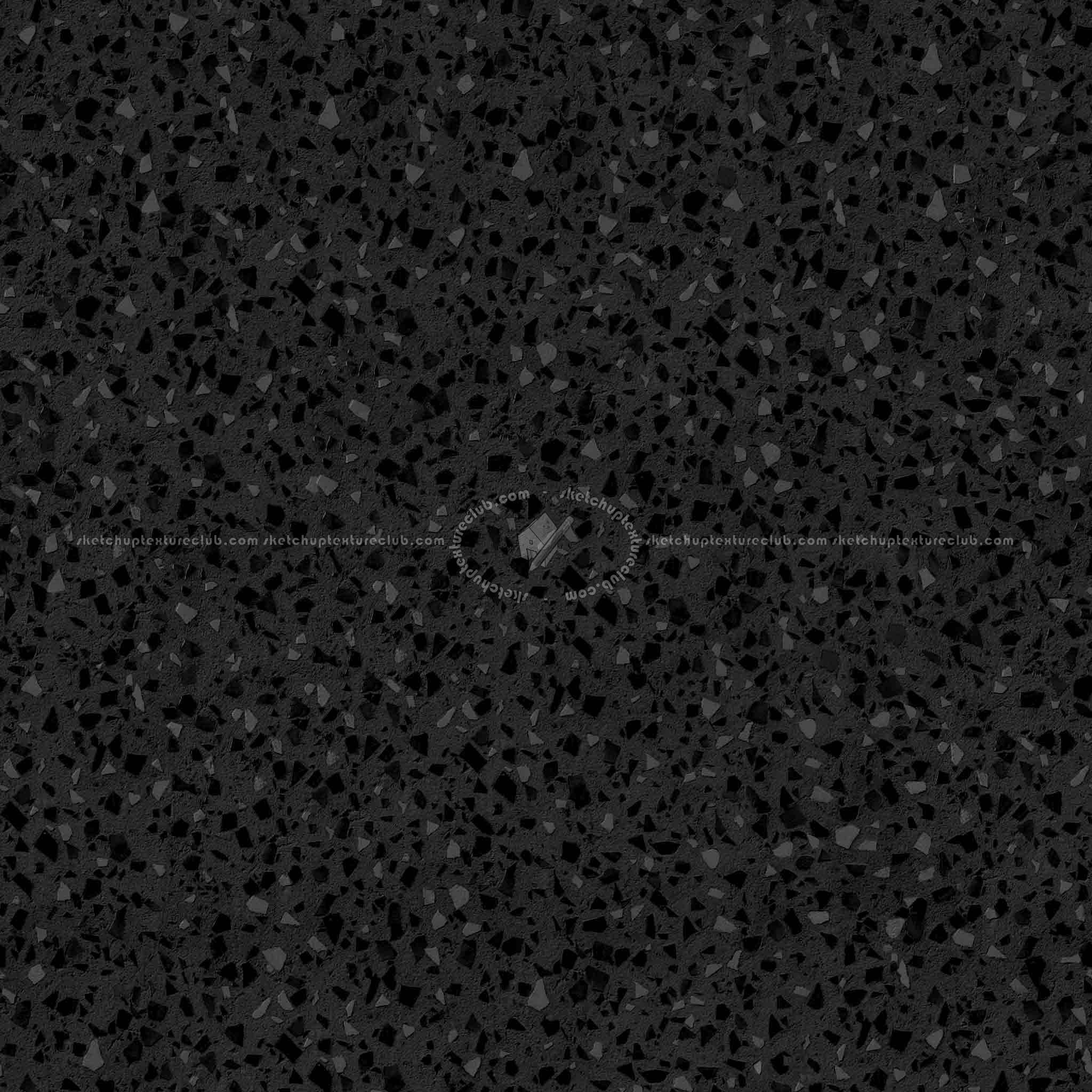 Textures   -   FREE PBR TEXTURES  - Terrazzo floor surface PBR texture seamless 21474 - Specular