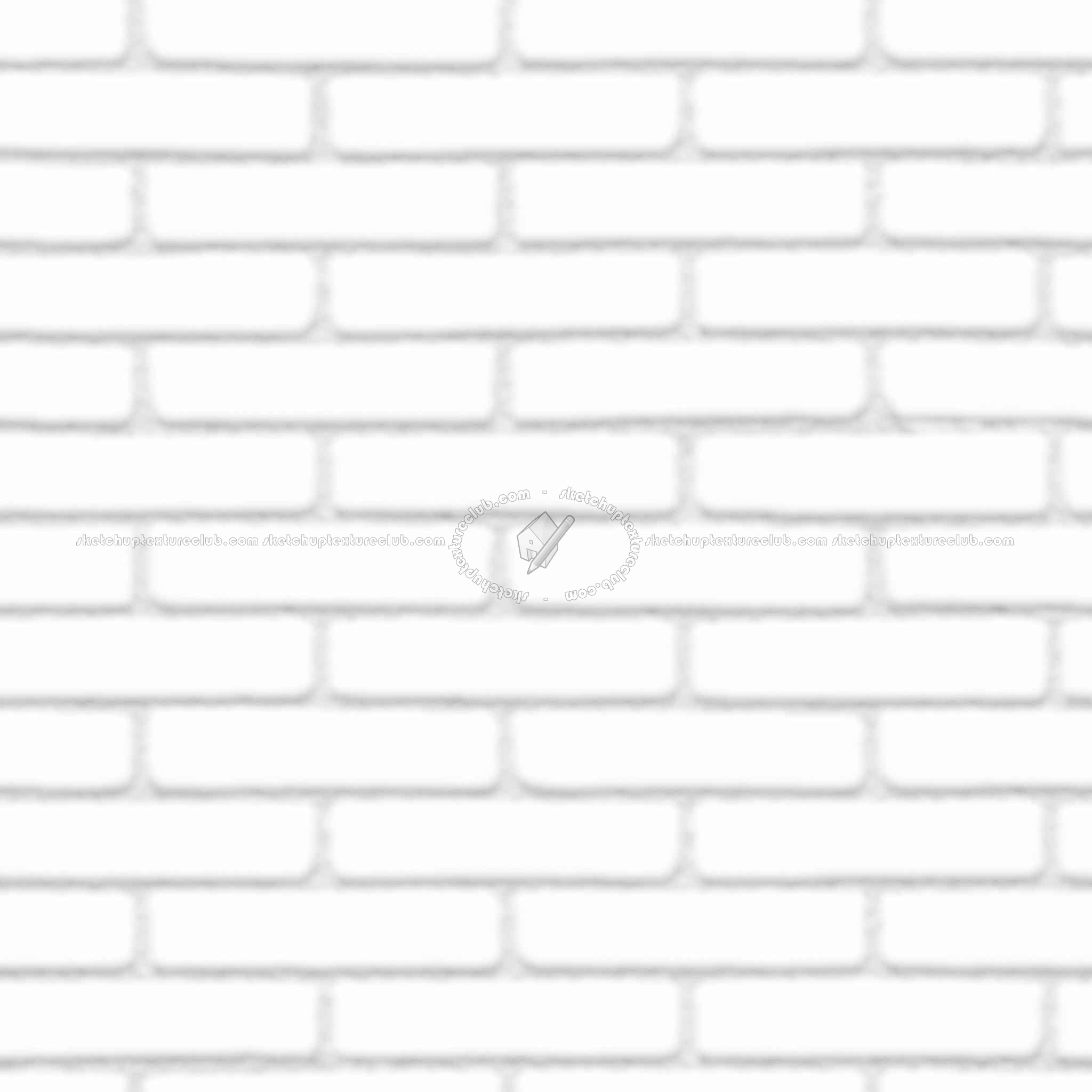 Textures   -   ARCHITECTURE   -   BRICKS   -   Colored Bricks   -   Smooth  - Texture colored bricks smooth seamless 00076 - Ambient occlusion