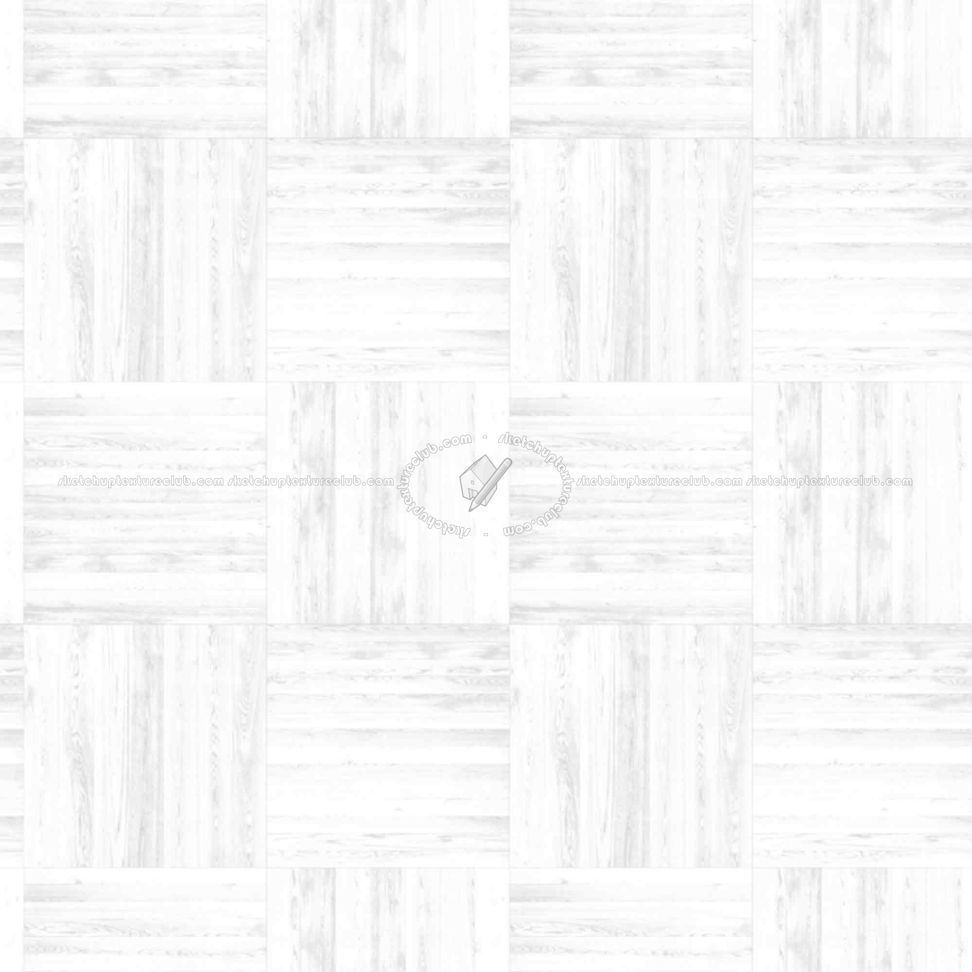 Textures   -   ARCHITECTURE   -   WOOD FLOORS   -   Parquet square  - Wood flooring square texture seamless 05411 - Ambient occlusion