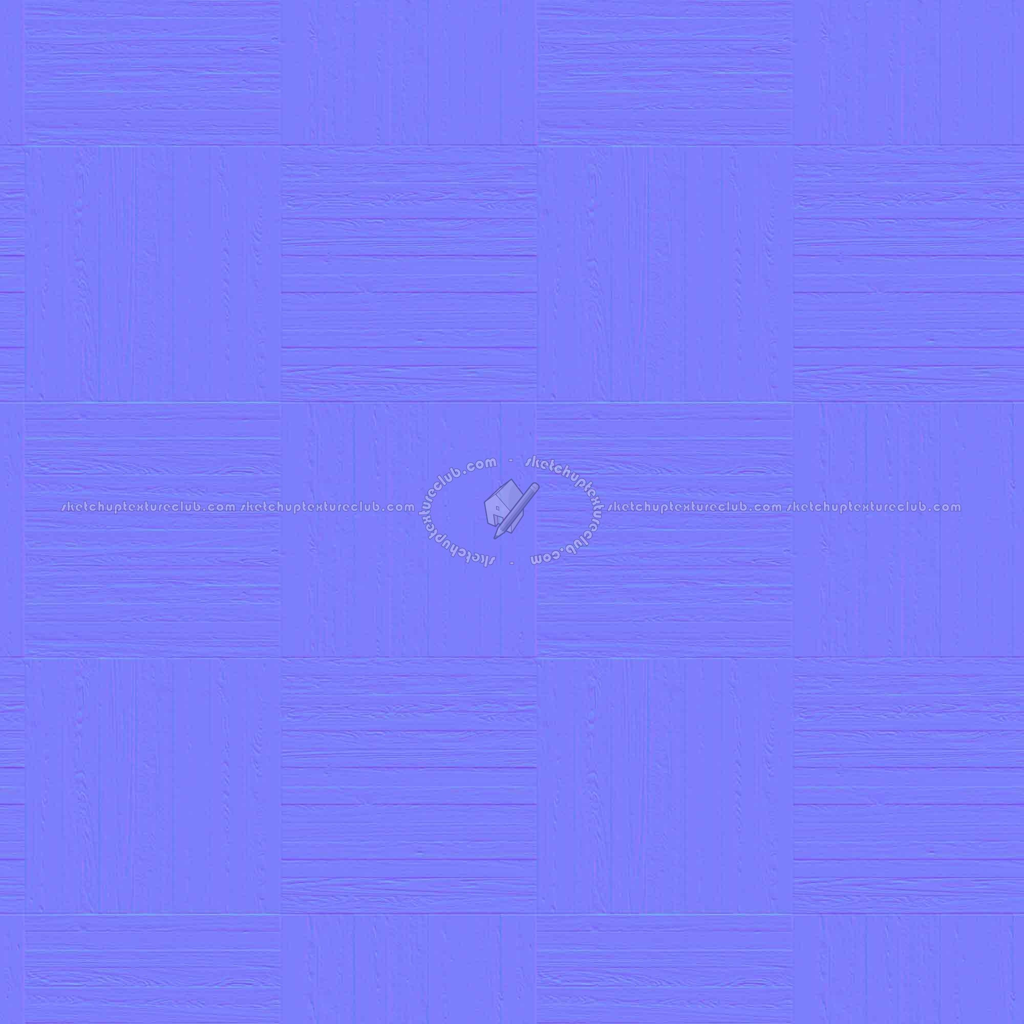 Textures   -   ARCHITECTURE   -   WOOD FLOORS   -   Parquet square  - Wood flooring square texture seamless 05411 - Normal