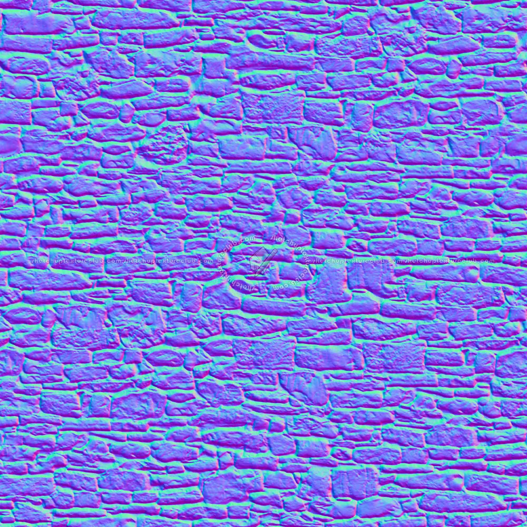 Textures   -   ARCHITECTURE   -   STONES WALLS   -   Stone walls  - old wall stone texture seamless 21422 - Normal