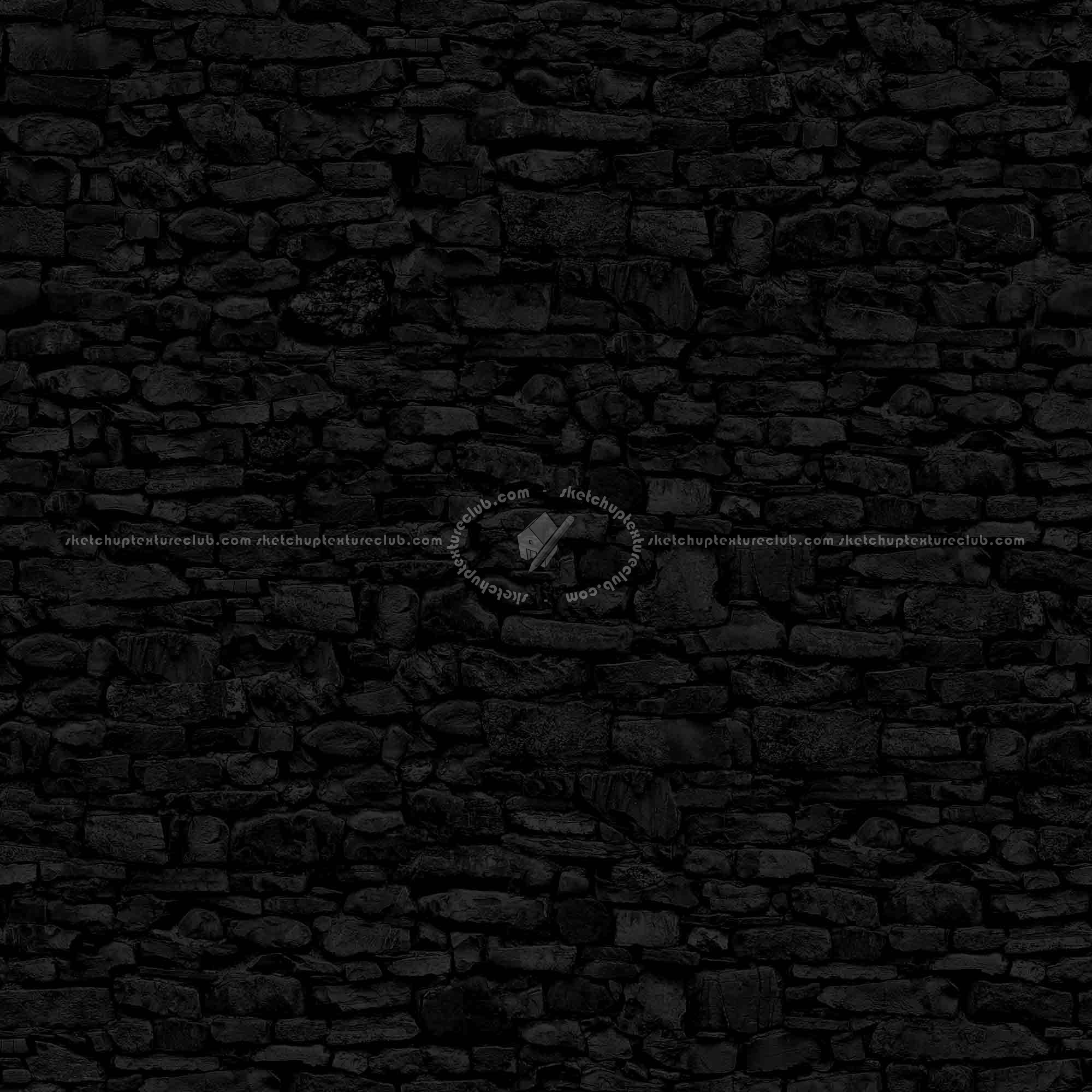 Textures   -   ARCHITECTURE   -   STONES WALLS   -   Stone walls  - old wall stone texture seamless 21422 - Specular