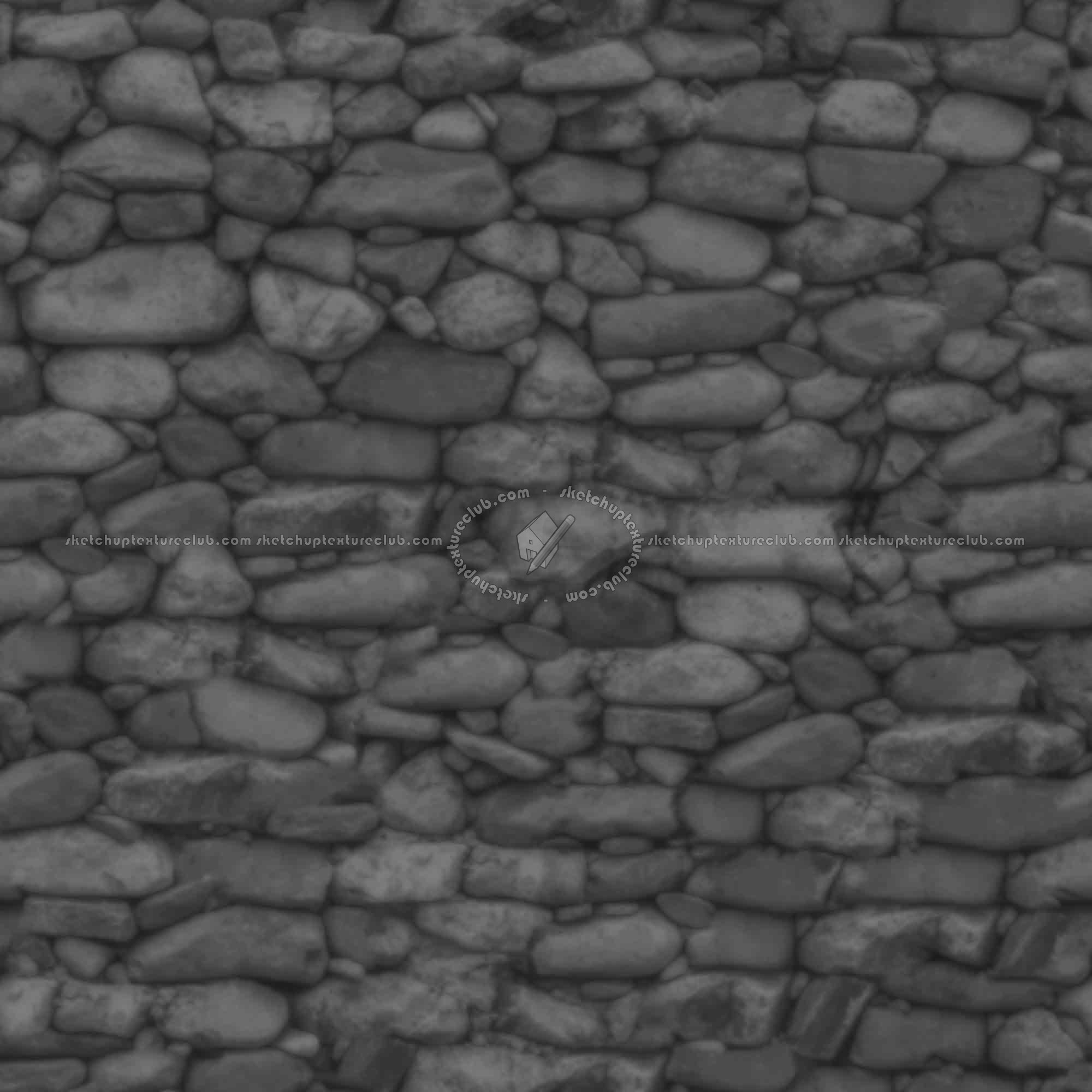 Textures   -   ARCHITECTURE   -   STONES WALLS   -   Stone walls  - Wall stone PBR texture seamless 22090 - Displacement