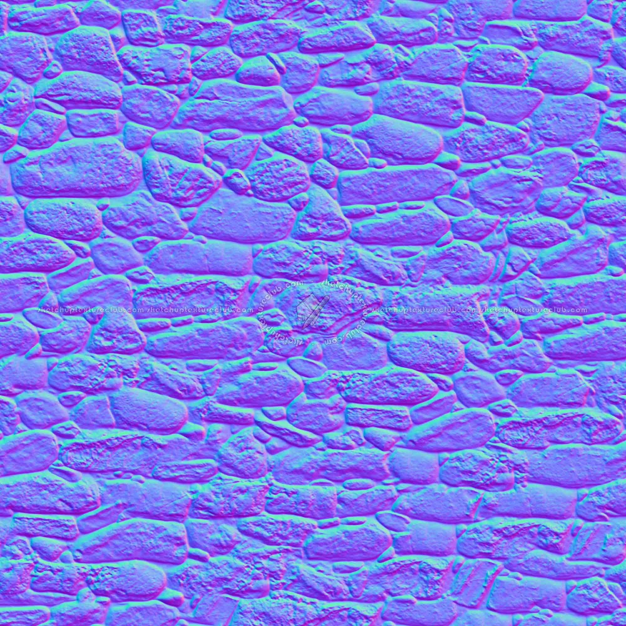Textures   -   ARCHITECTURE   -   STONES WALLS   -   Stone walls  - Wall stone PBR texture seamless 22090 - Normal