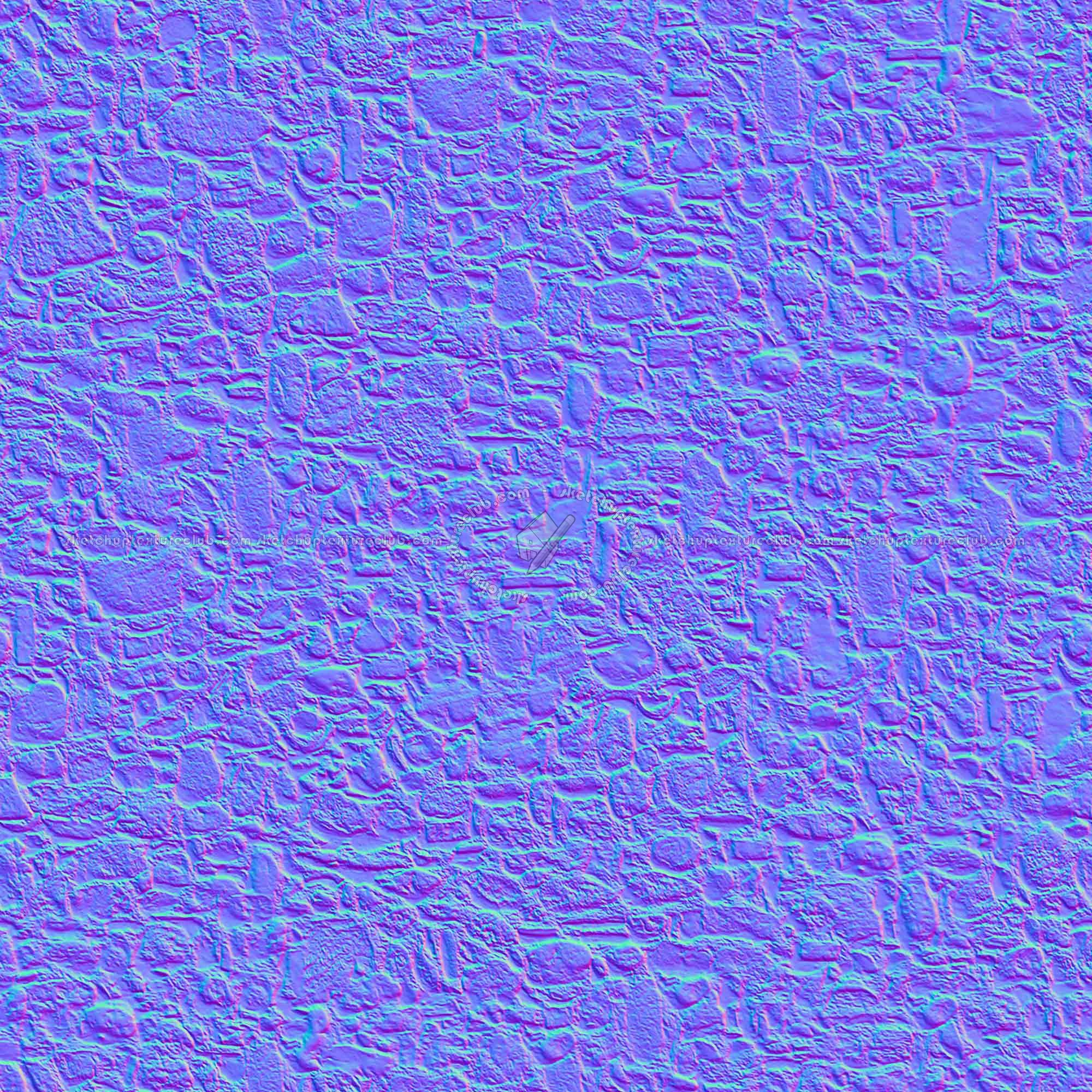 Textures   -   ARCHITECTURE   -   STONES WALLS   -   Stone walls  - Old wall stone PBR texture seamless 22091 - Normal